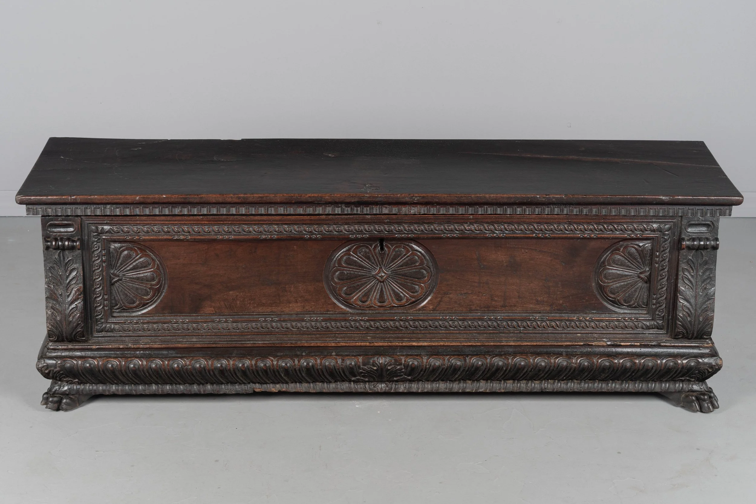18th Century Italian Baroque Cassone or Chest