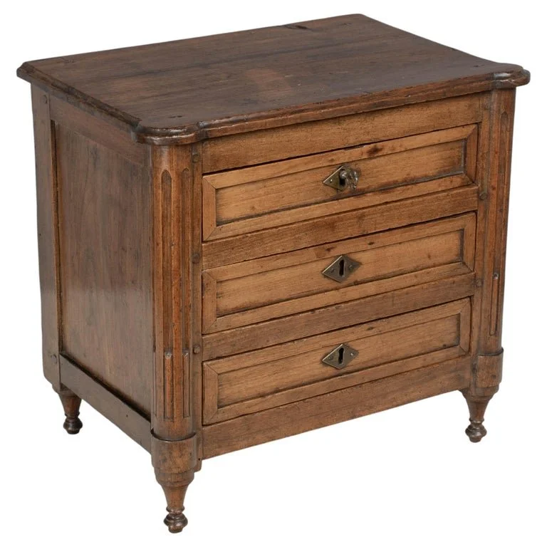 19th Century French Louis XVI Style Miniature Sampler Commode