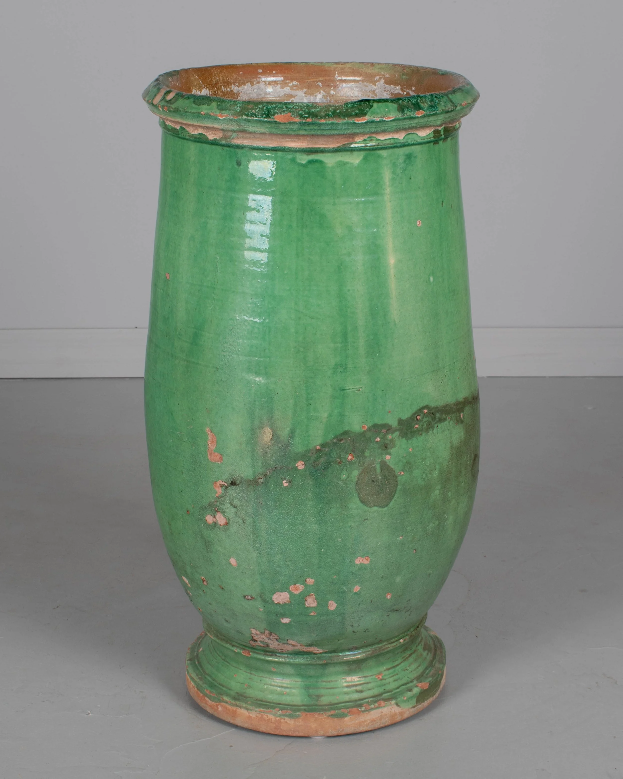 Large 19th Century French Pottery Jar or Planter