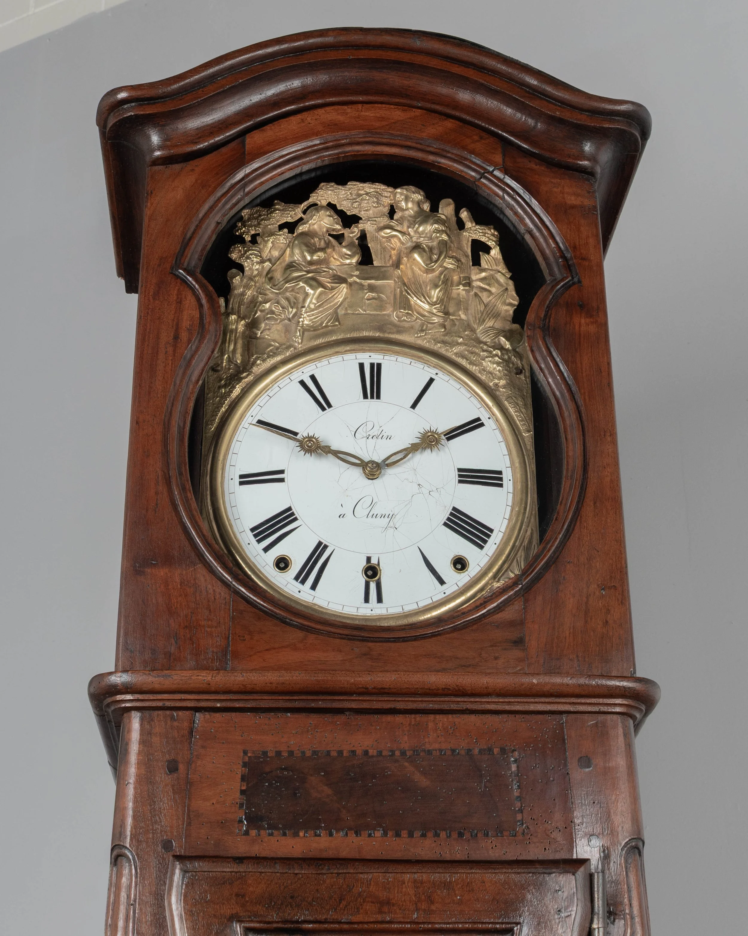 19th Century French Tall Case Clock or Horloge de Parquet