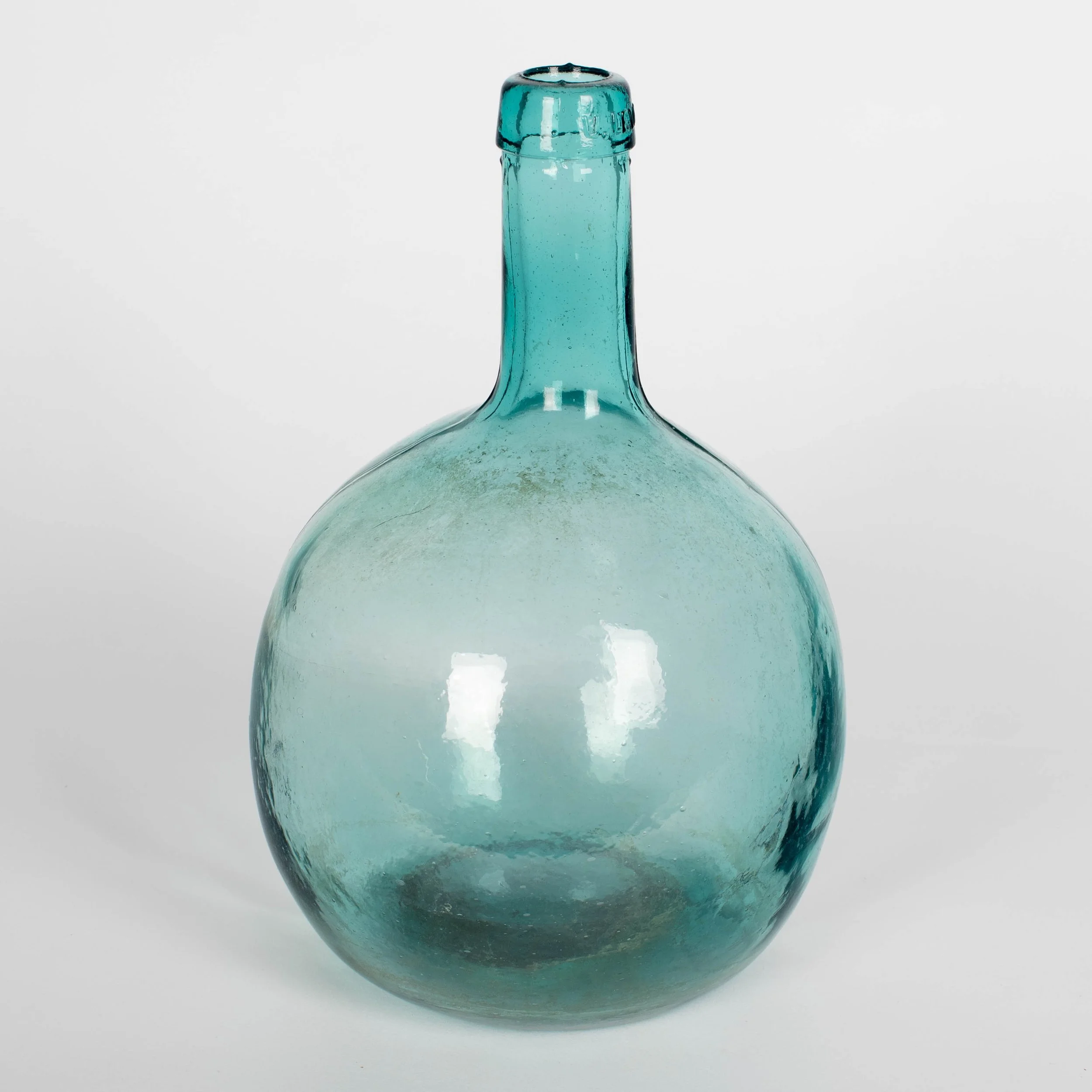 Vintage Blown Glass Demijohn Bottles