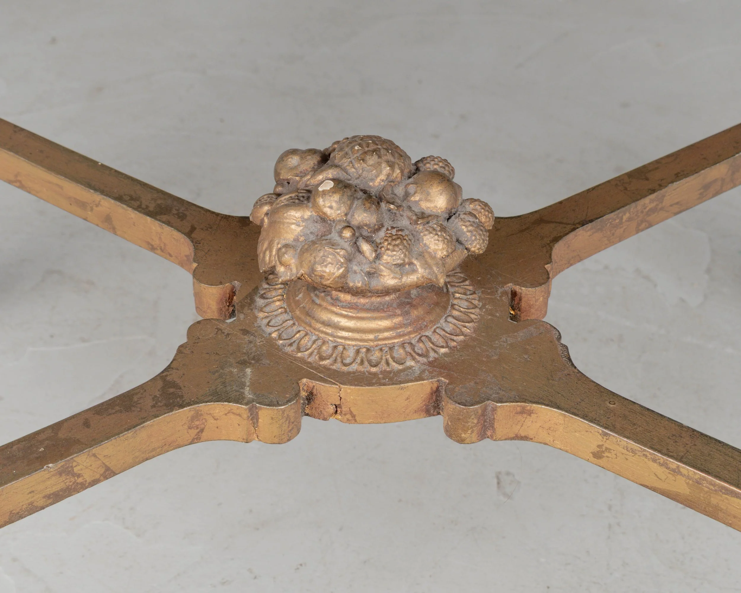 Louis XV Style French Onyx Top Table