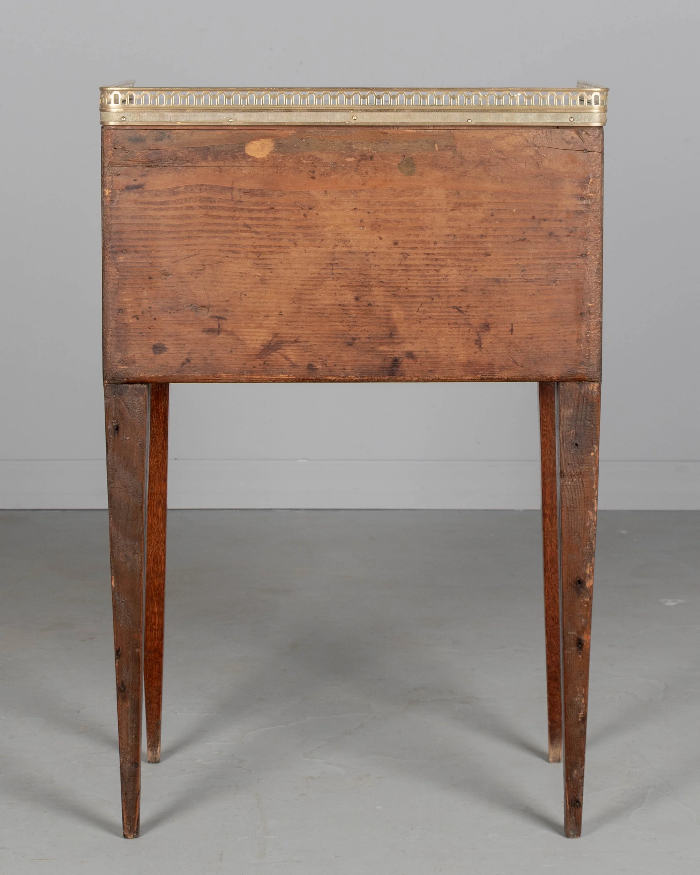 19th Century Louis XVI Style Marble Top Side Table