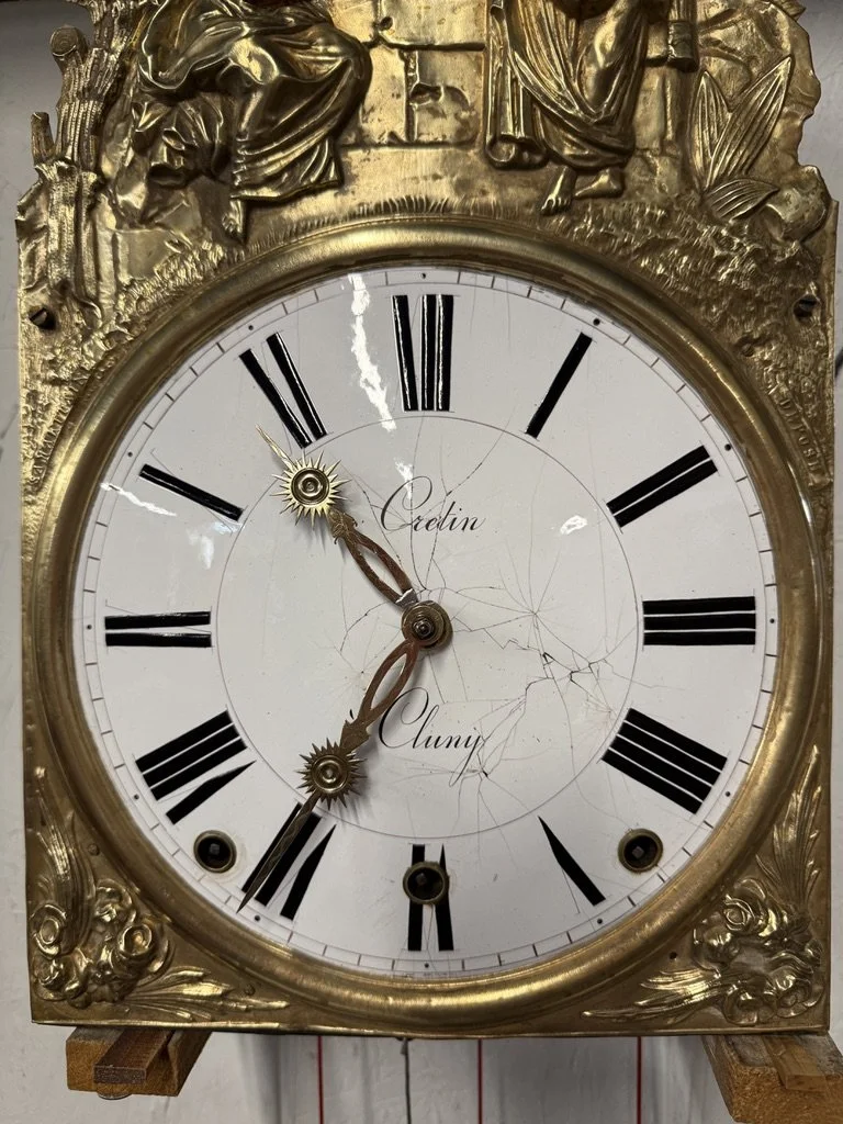 19th Century French Tall Case Clock or Horloge de Parquet