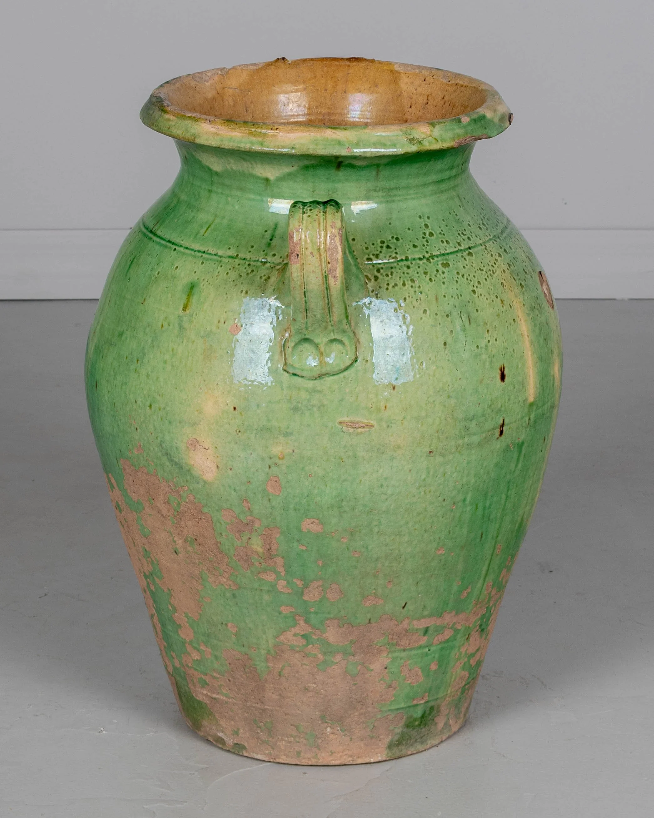 Large 19th Century French Pottery Jar or Planter