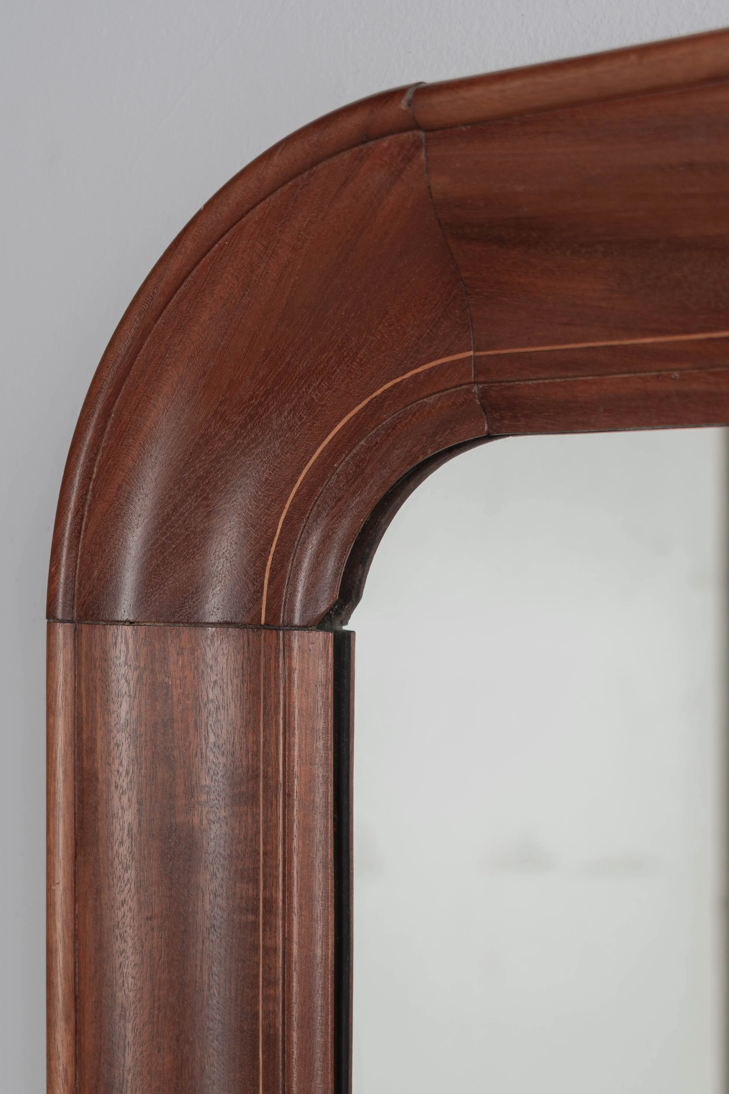 French Louis Philippe Style Mahogany Mirror