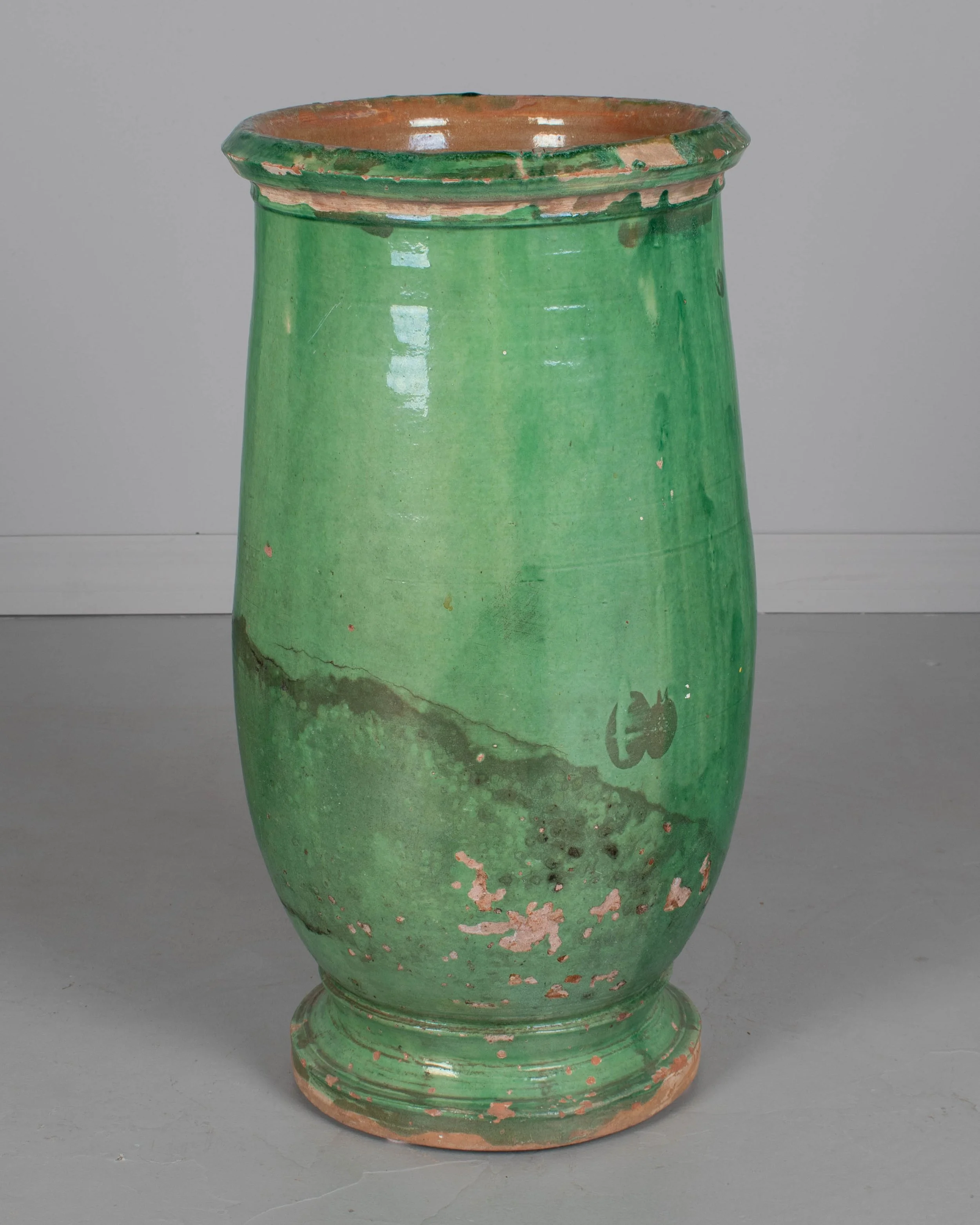 Large 19th Century French Pottery Jar or Planter