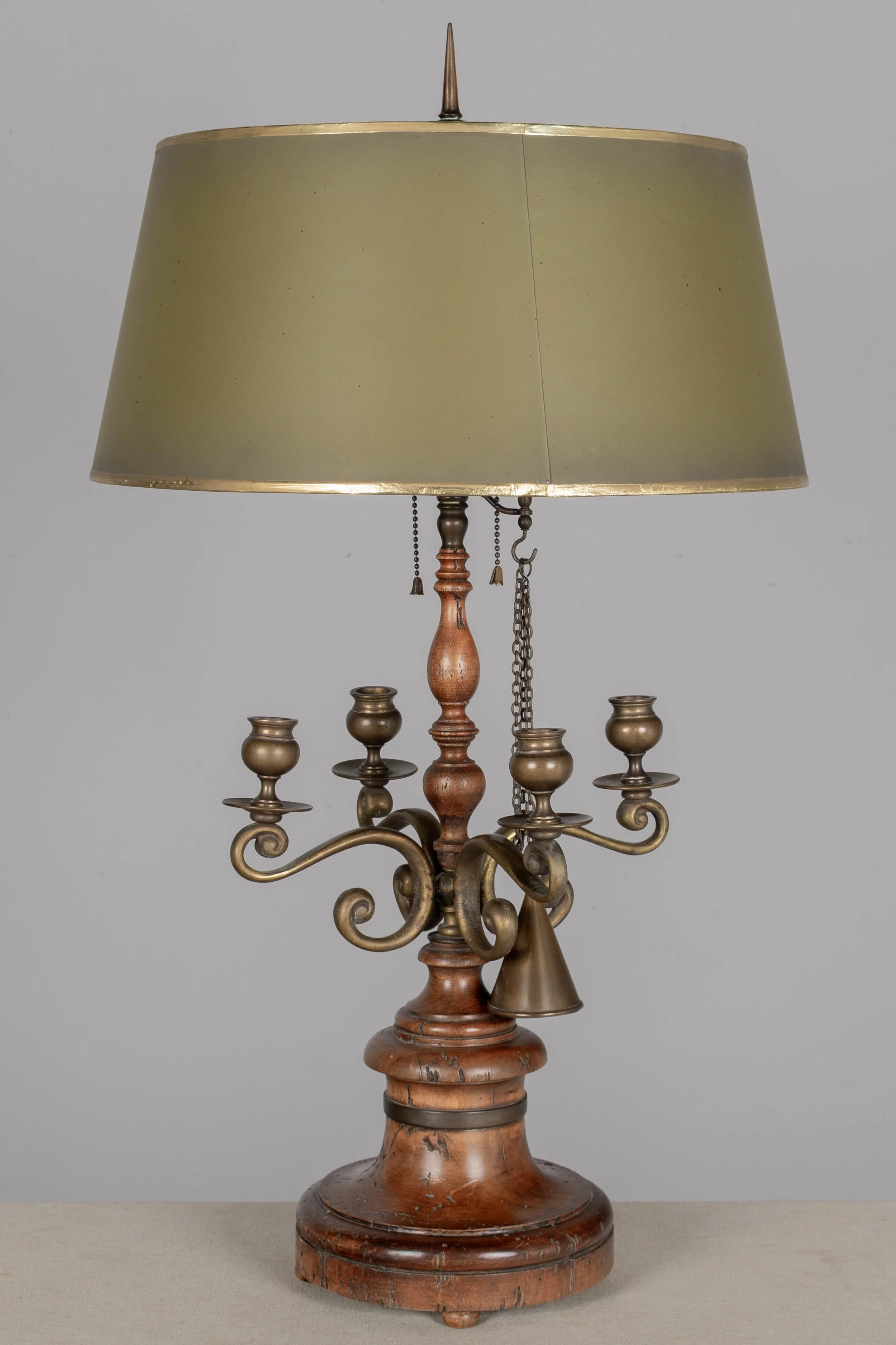 Vintage Italian Bouillotte Lamp by Chapman