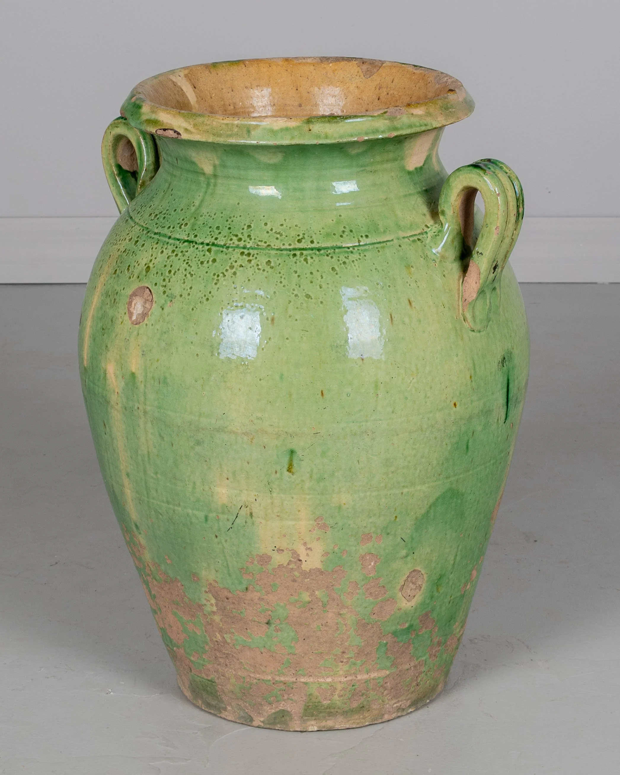 Large 19th Century French Pottery Jar or Planter