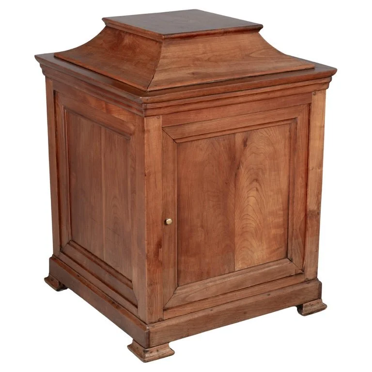 19th Century Louis Philippe French Pedestal Cabinet