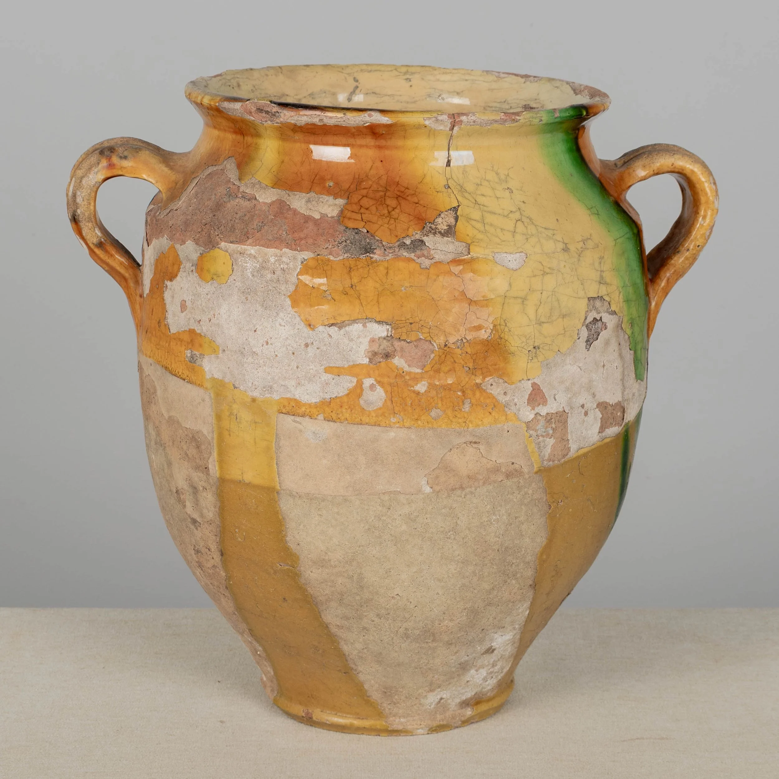 19th Century French Terracotta Pot à Confit