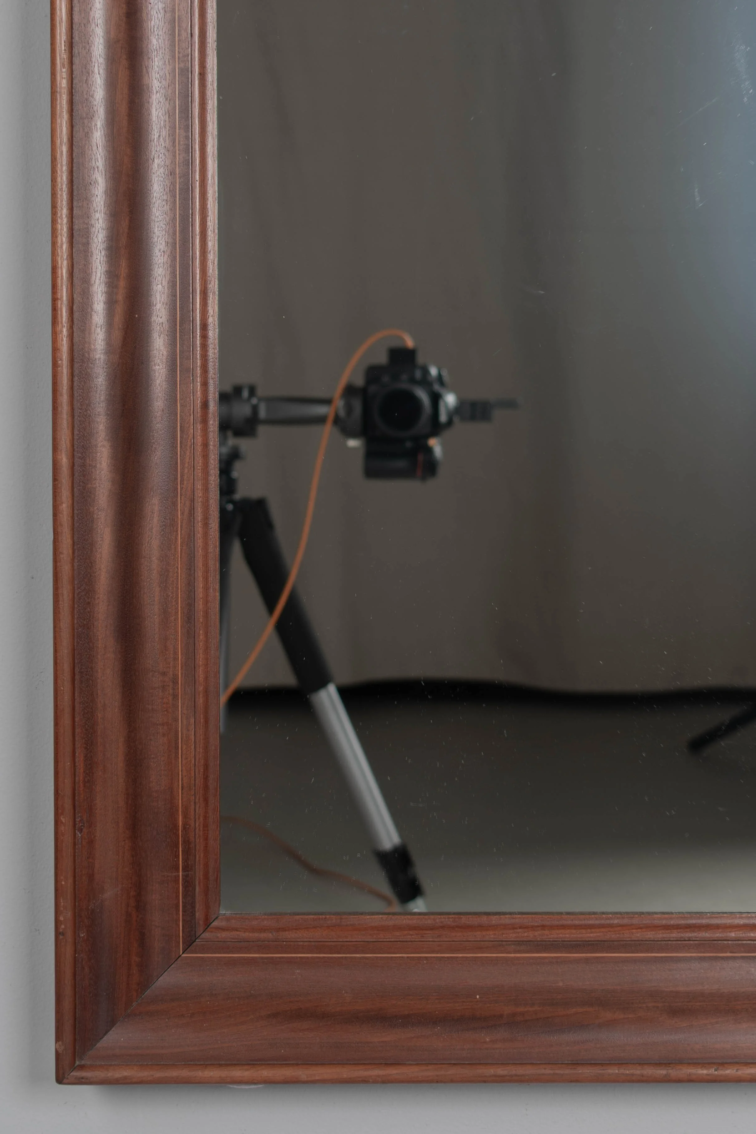 French Louis Philippe Style Mahogany Mirror