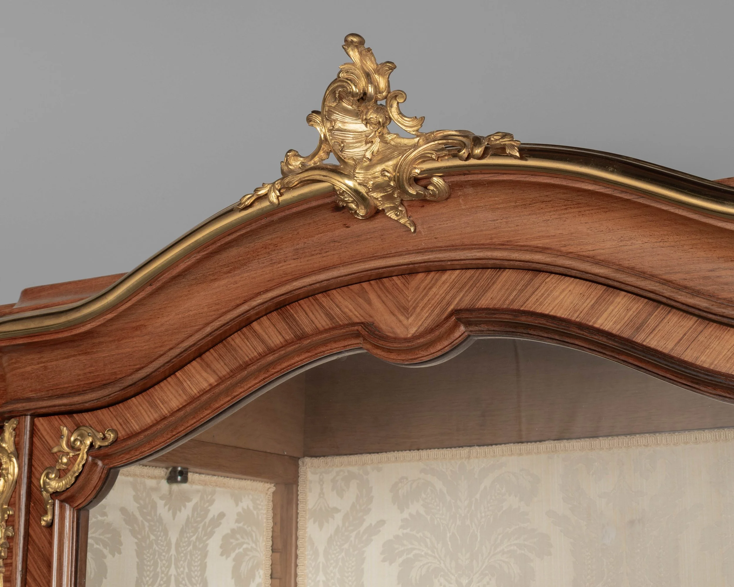 Louis XV Style French Bibliotheque or Cabinet by Schmit & Cie