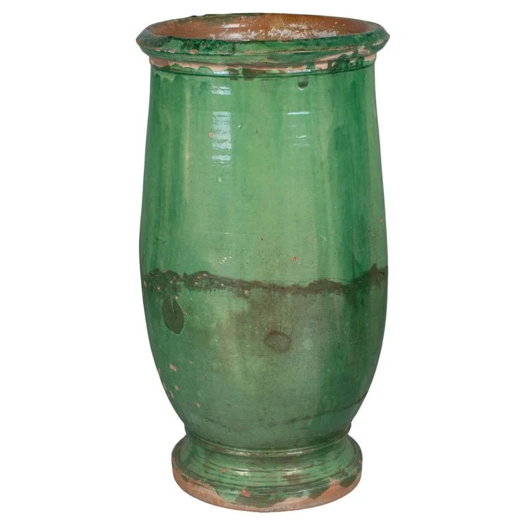 Large 19th Century French Pottery Jar or Planter