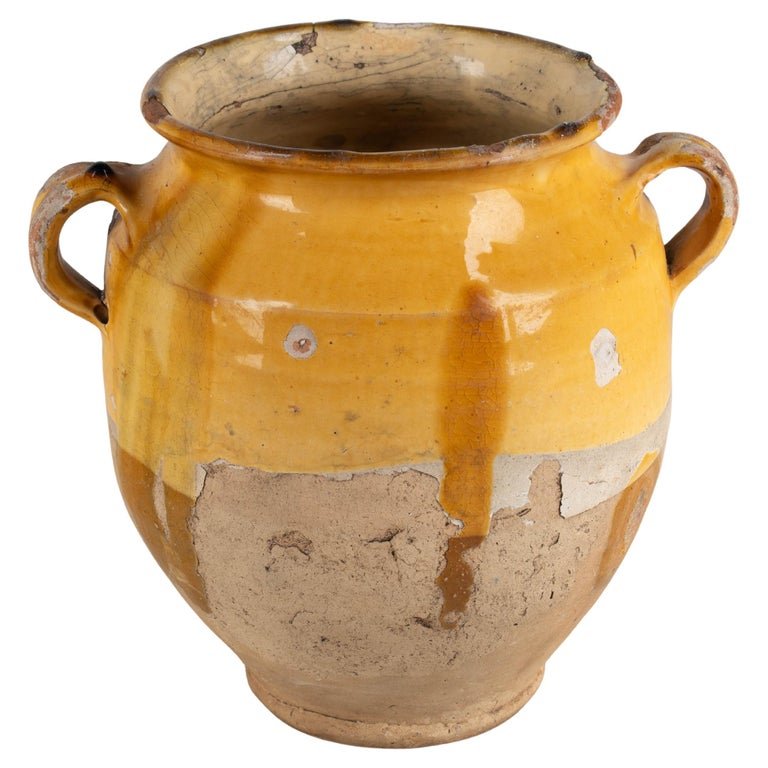 Early 20th century Pottery from the South of France 8"high.