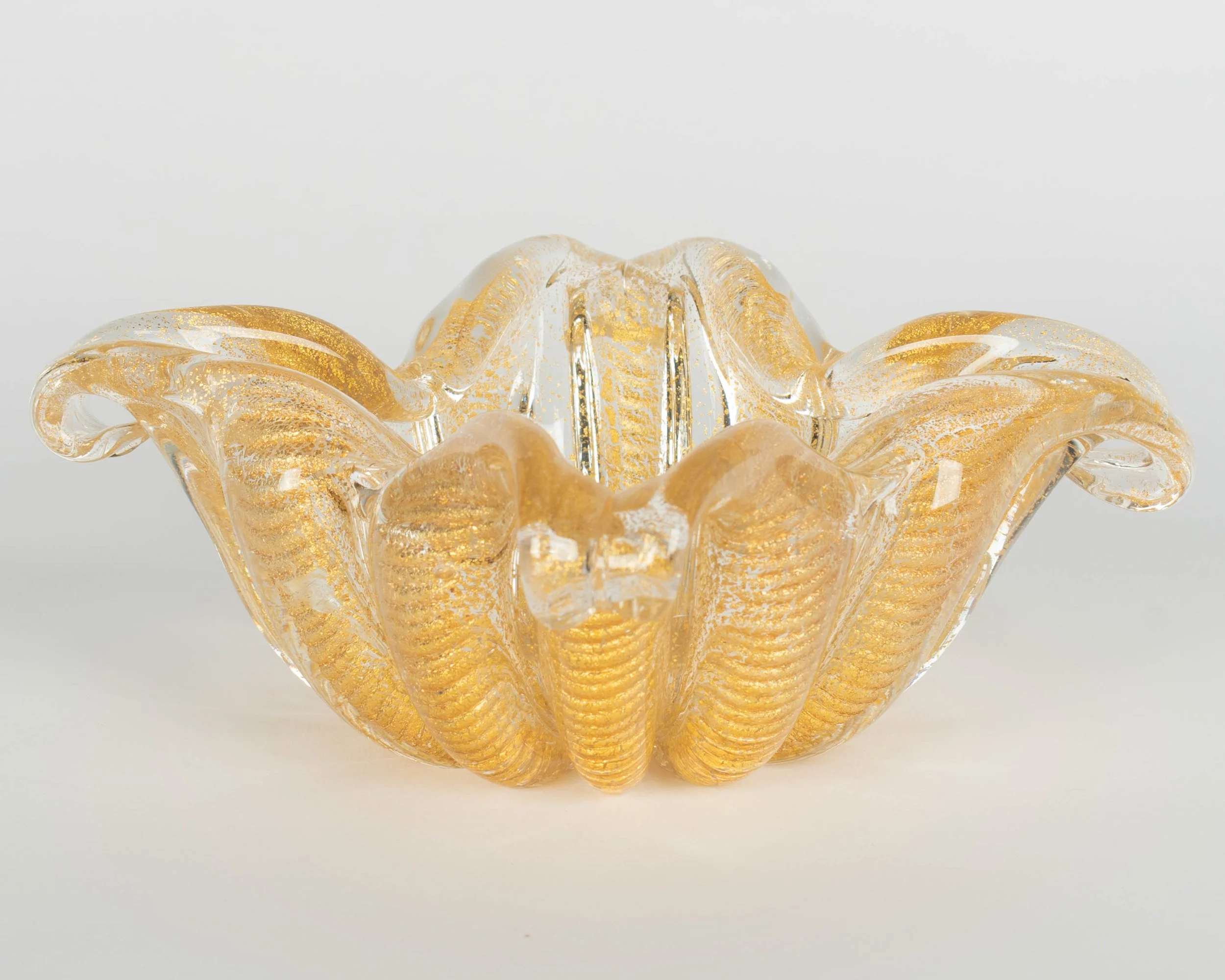 Murano Glass Bowl by Barovier & Toso