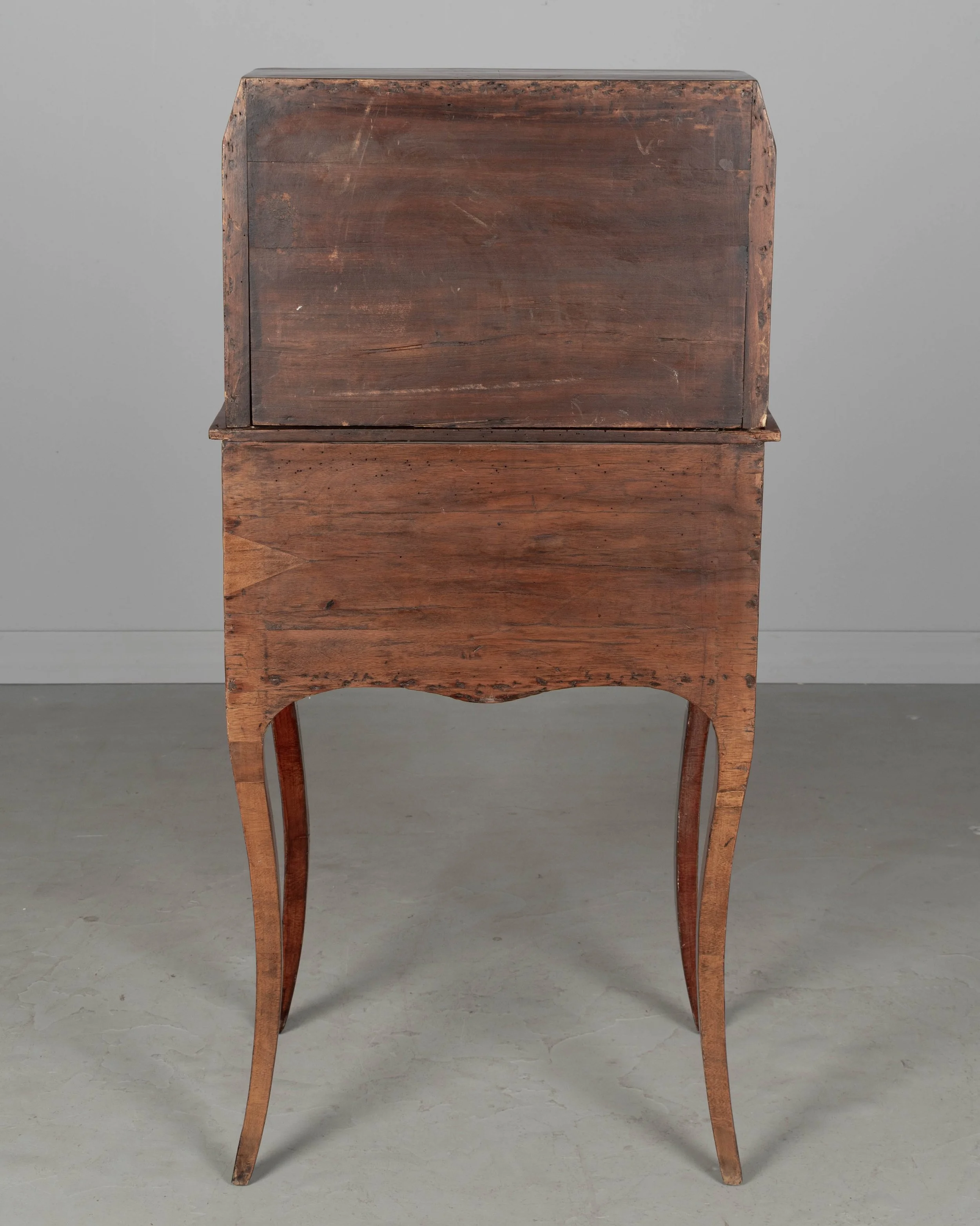 18th Century Louis XVI Marquetry Bonheur Du Jour Table