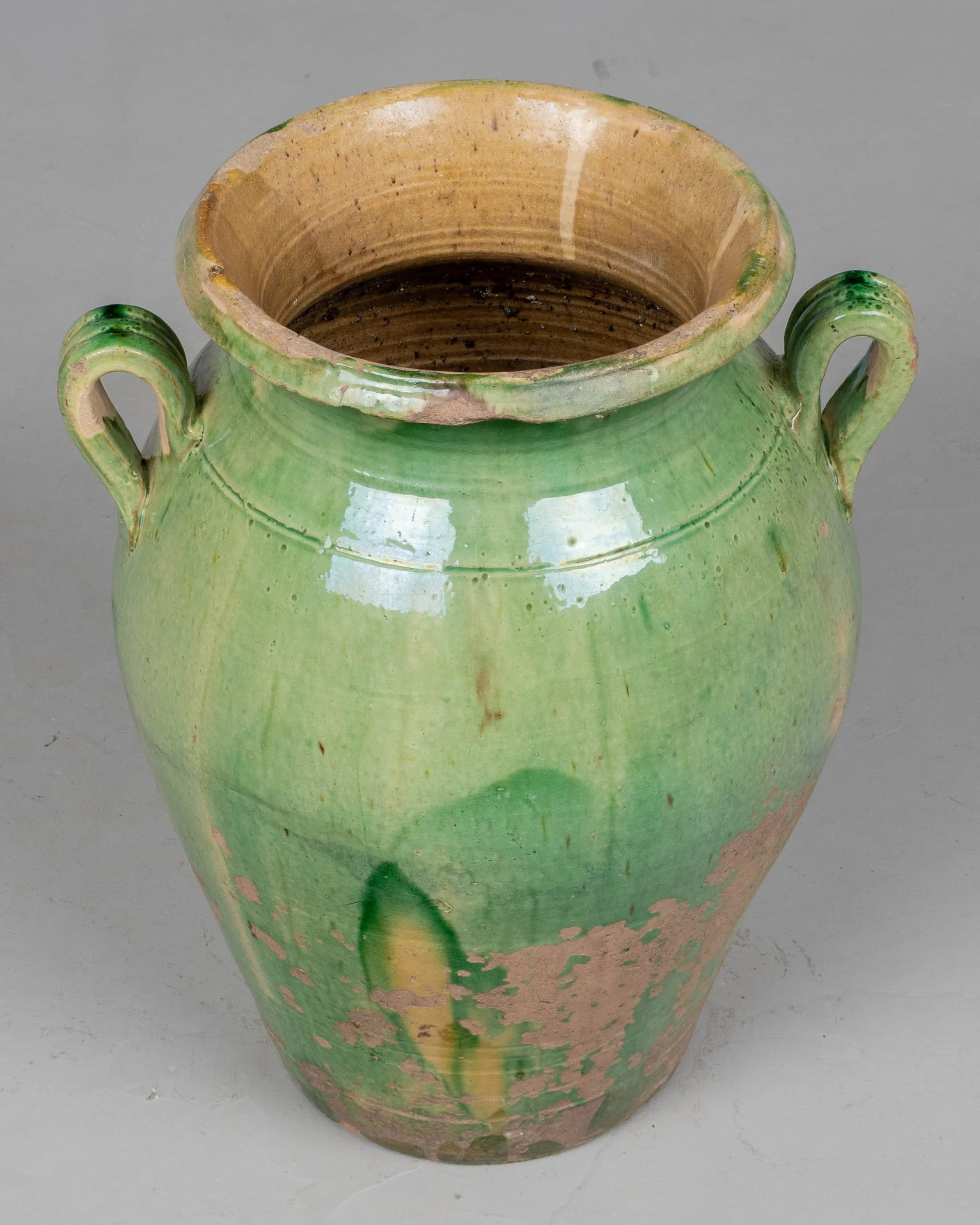 Large 19th Century French Pottery Jar or Planter