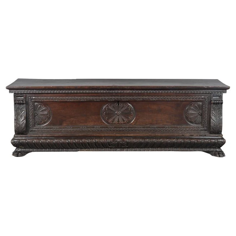 18th Century Italian Baroque Cassone or Chest