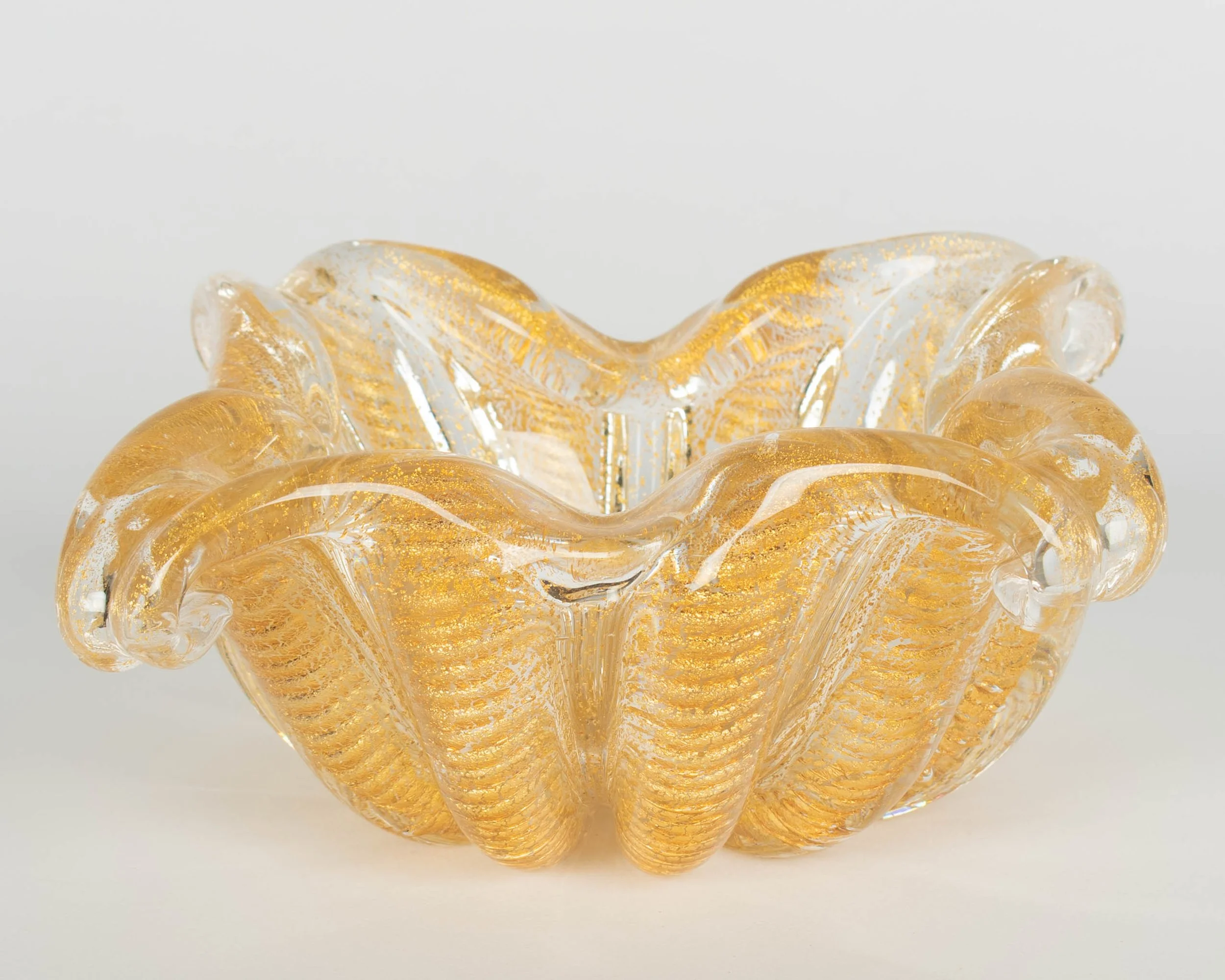 Murano Glass Bowl by Barovier & Toso