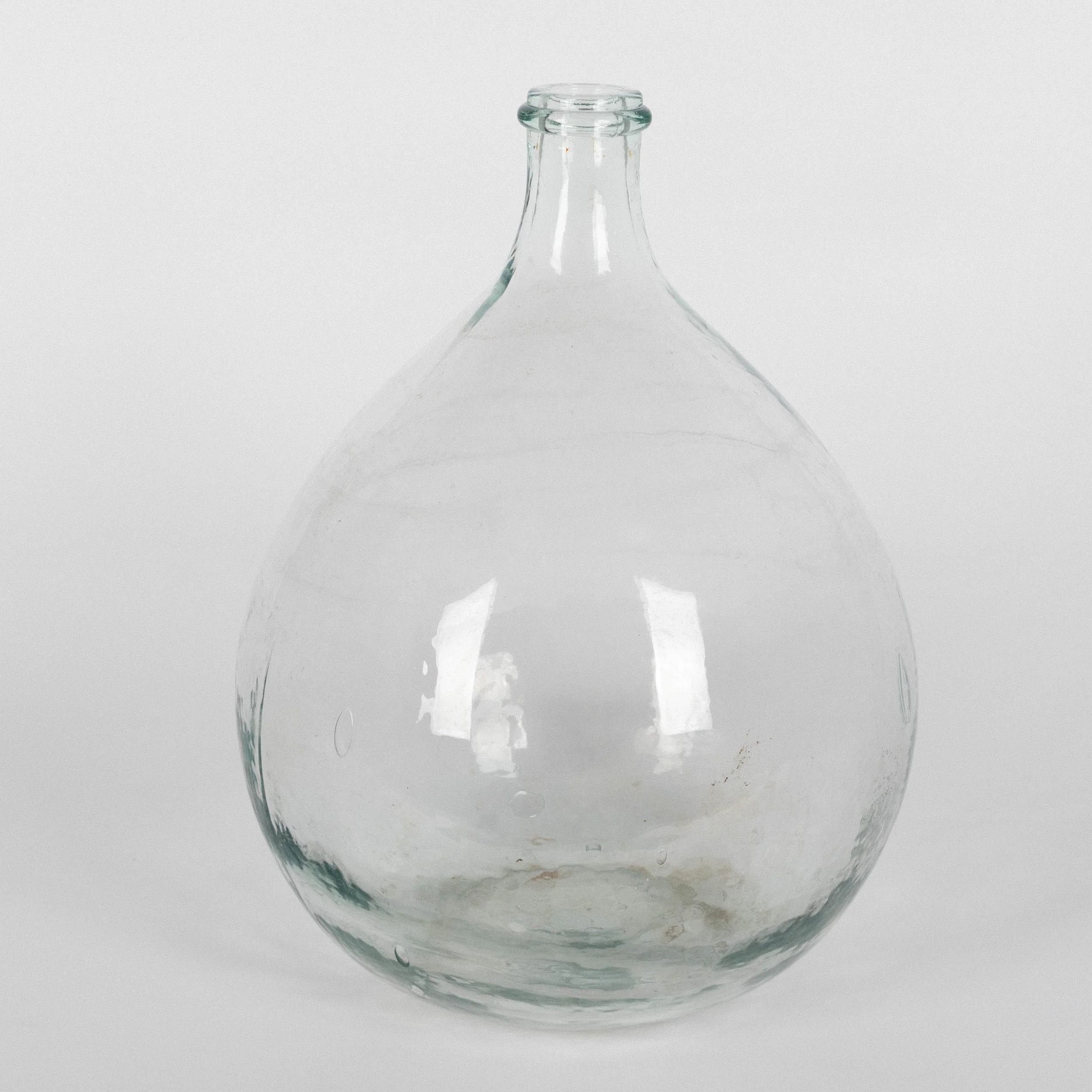 Vintage Blown Glass Demijohn Bottles