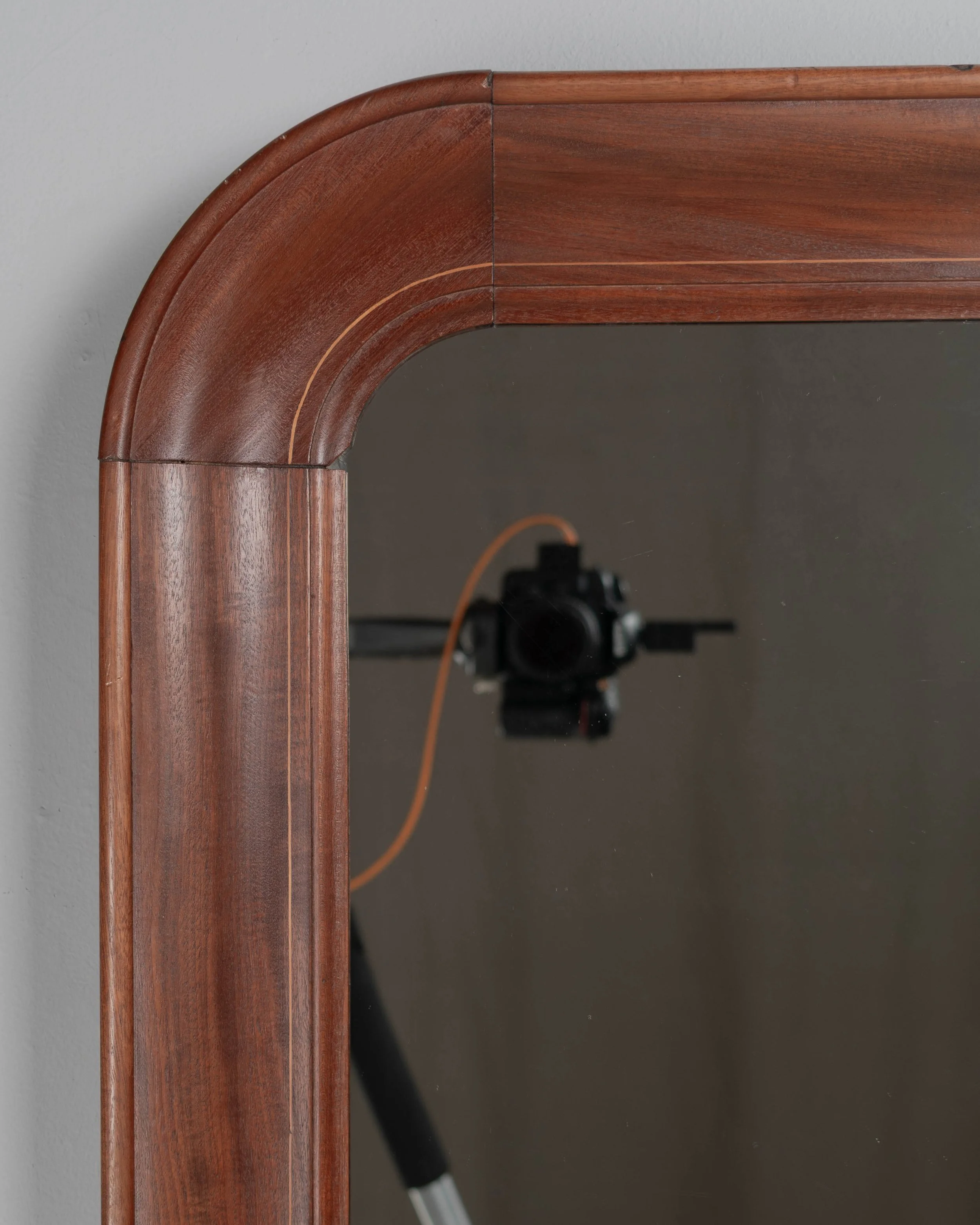 French Louis Philippe Style Mahogany Mirror