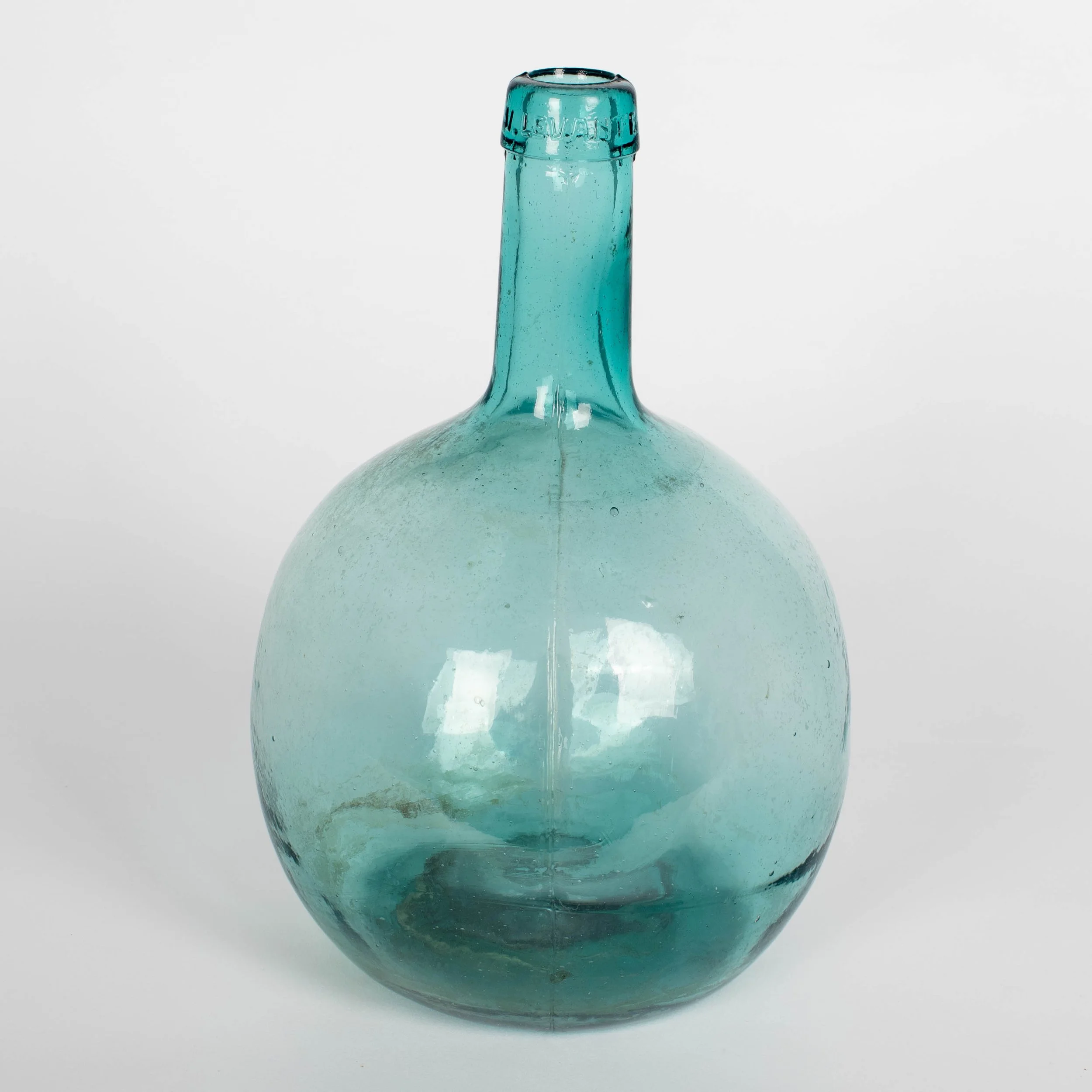 Vintage Blown Glass Demijohn Bottles