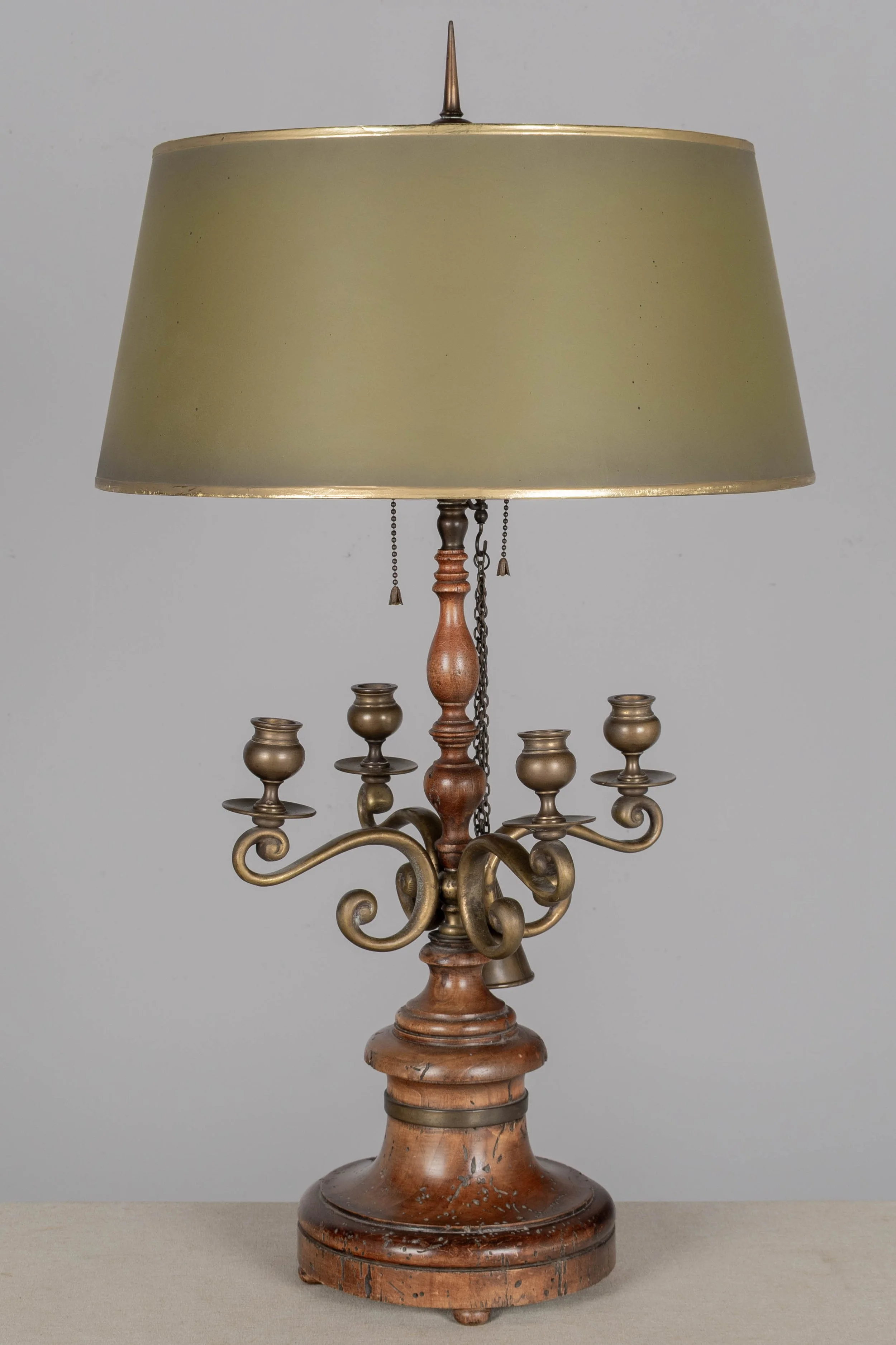 Vintage Italian Bouillotte Lamp by Chapman