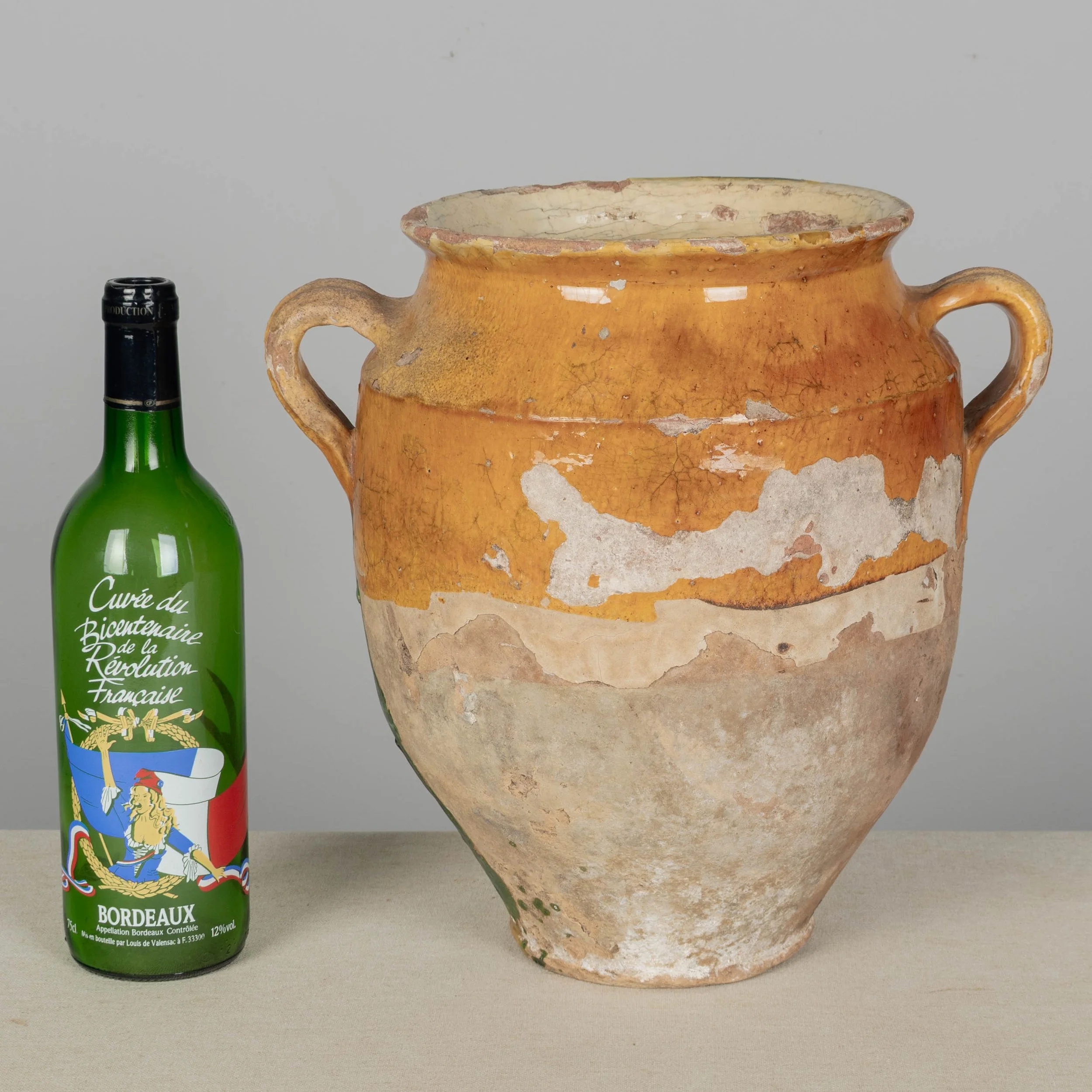 19th Century French Terracotta Pot à Confit