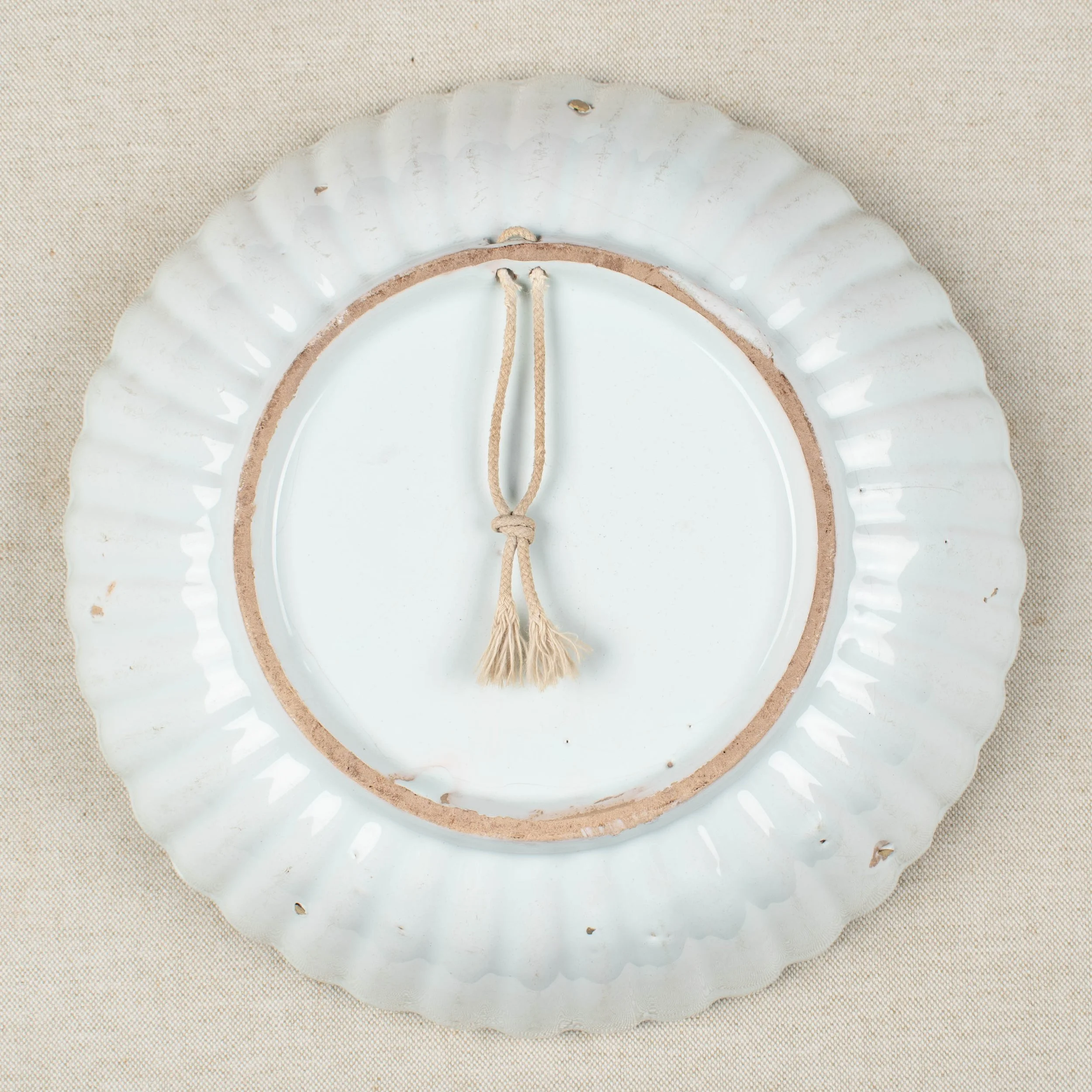 19th Century French Lunéville Saint Clément Faience Bowl