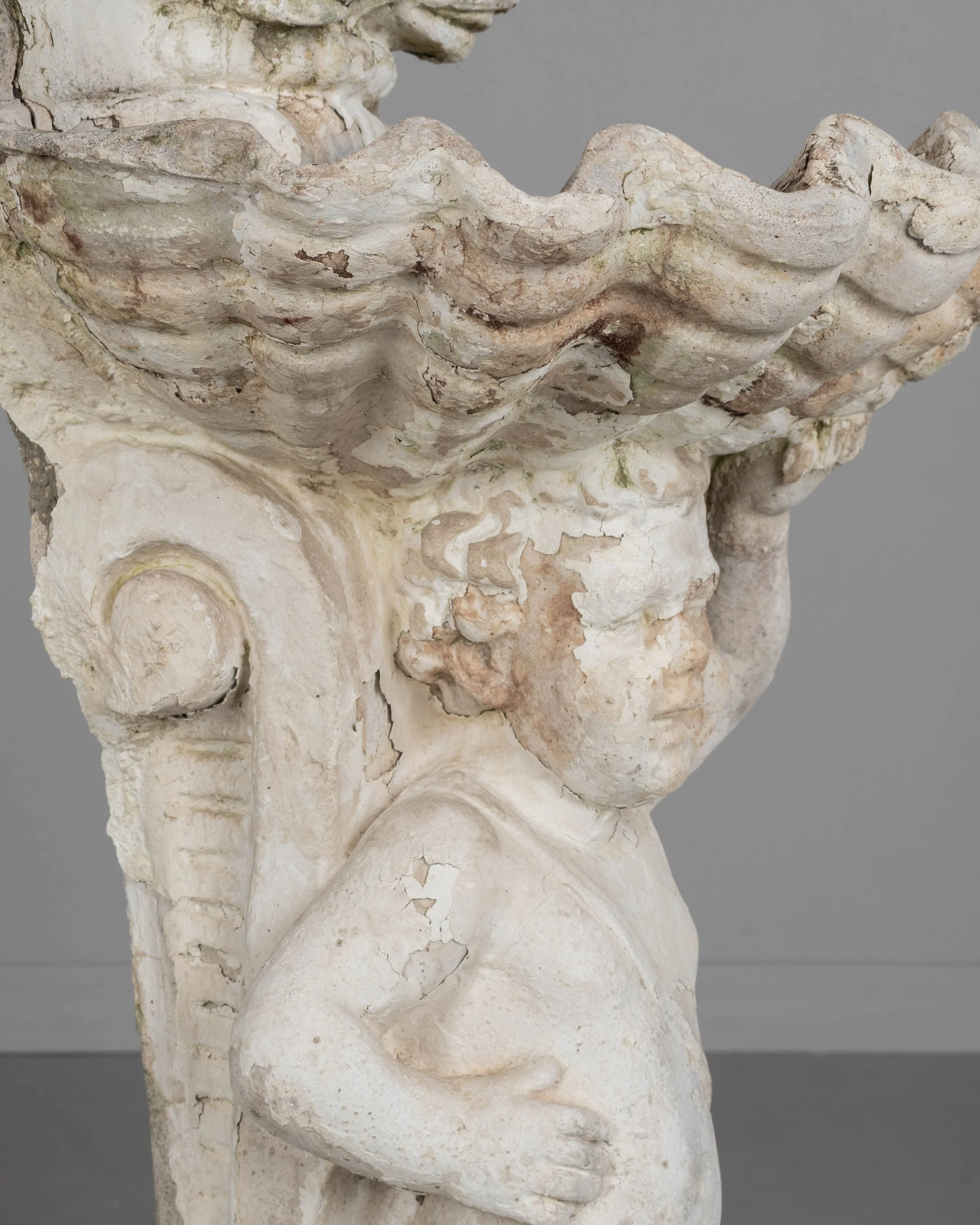 19th Century French Cast Stone Fountain