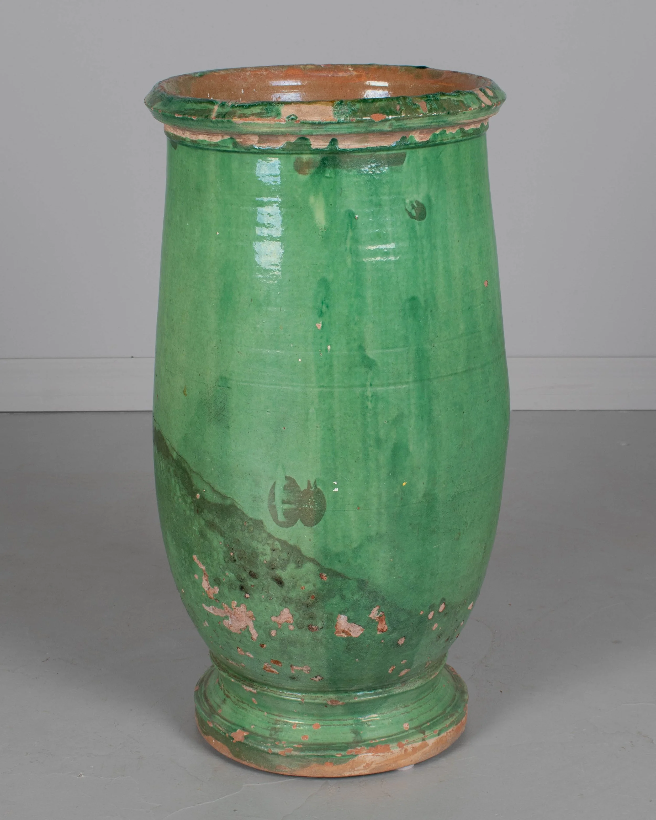 Large 19th Century French Pottery Jar or Planter