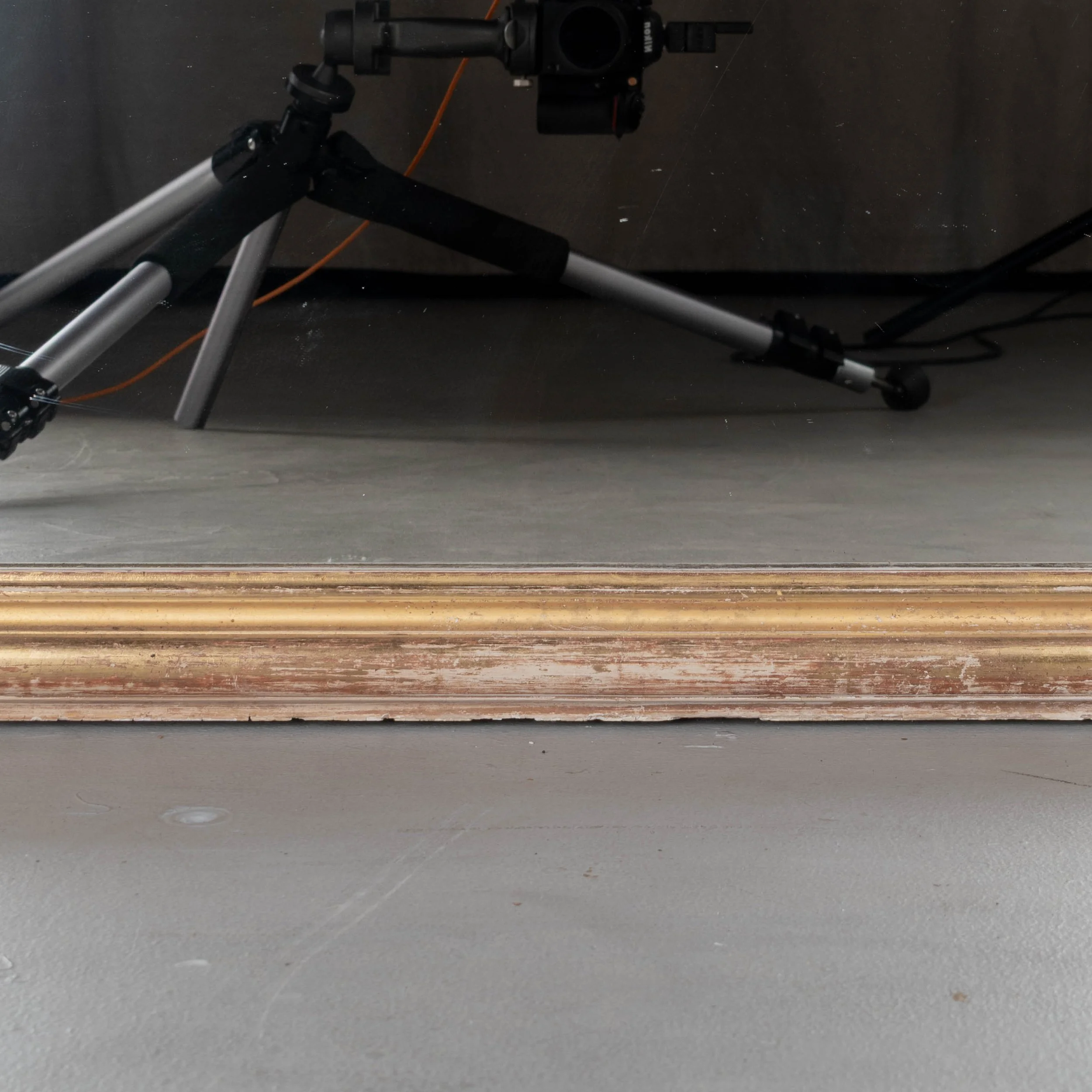 French Louis Philippe Style Gilded Mirror