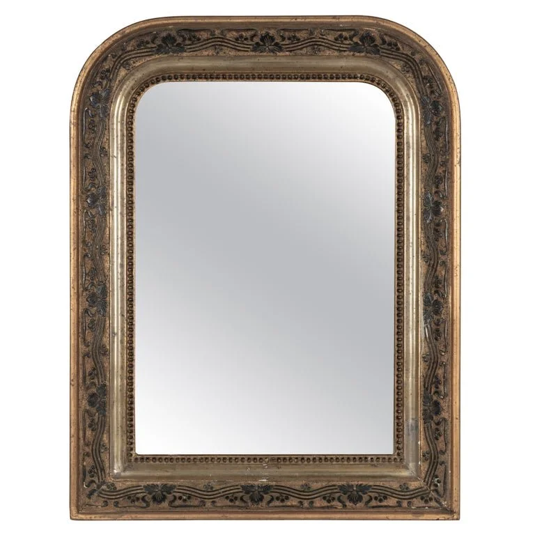 Louis Philippe French Gilded Mirror