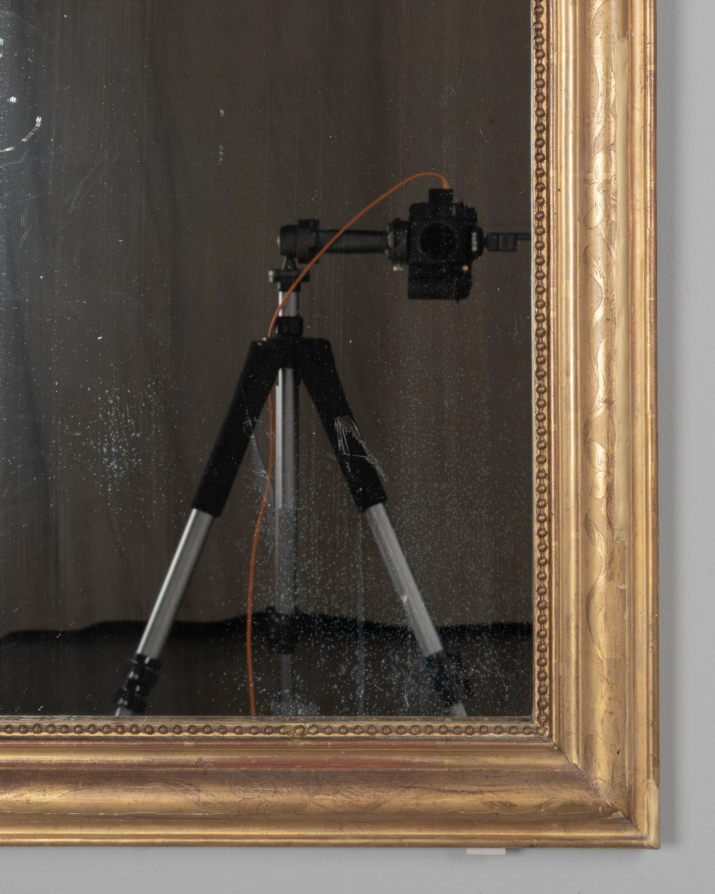 19th Century French Louis Philippe Style Gilded Mirror