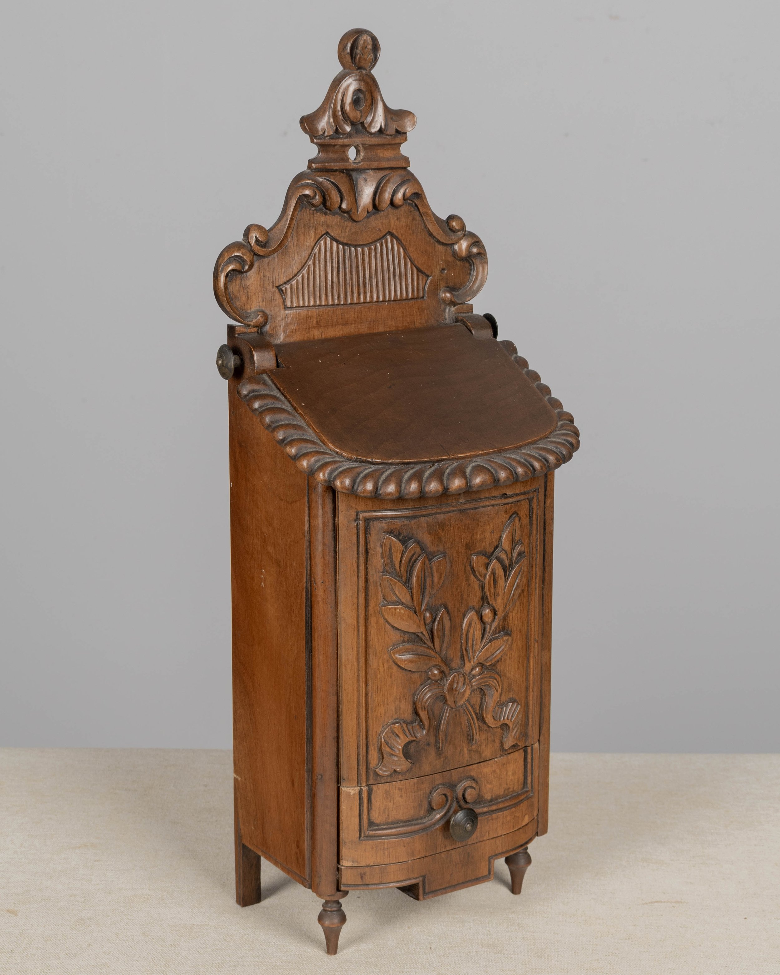 A set of two French Provencal decorative boxes