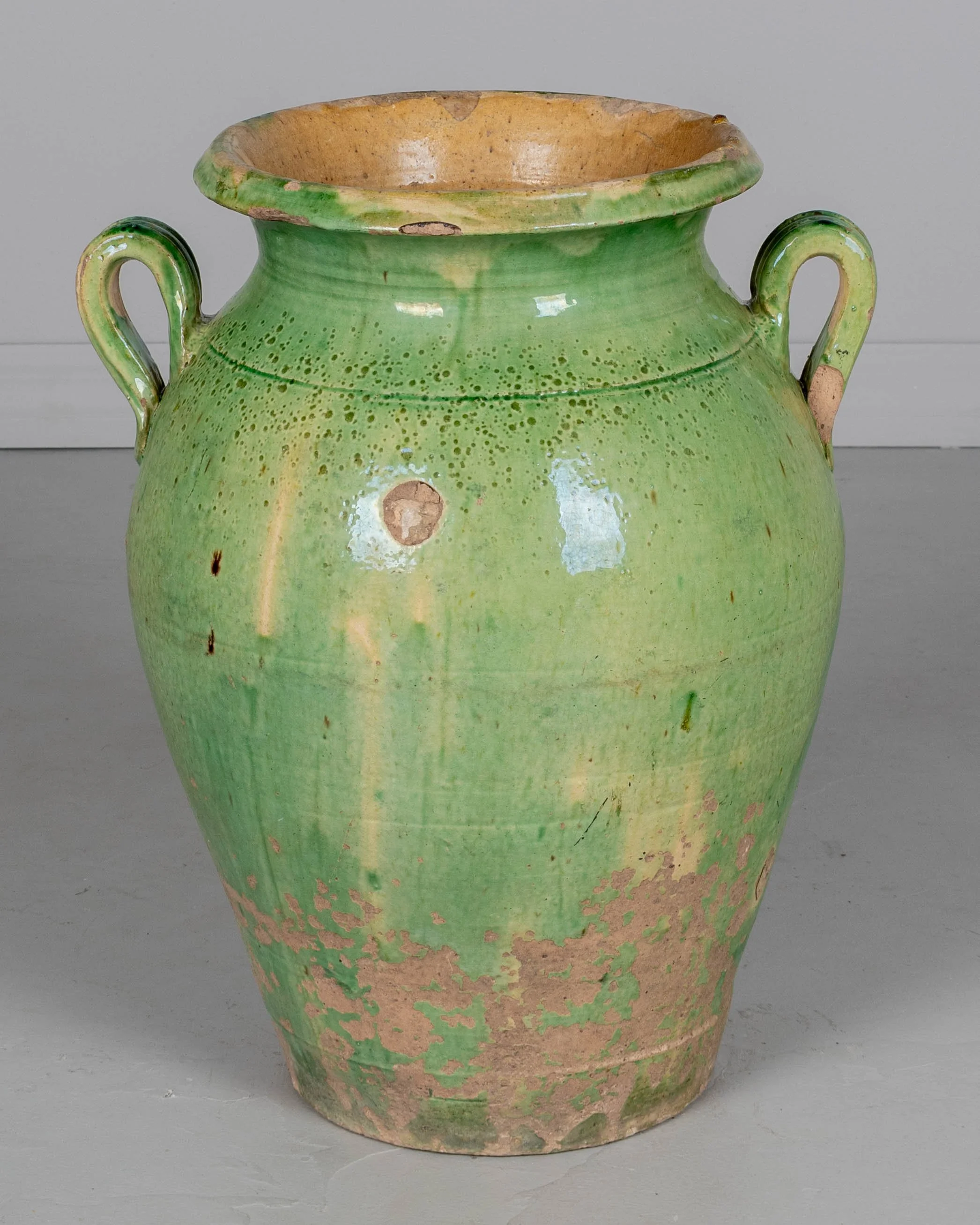 Large 19th Century French Pottery Jar or Planter