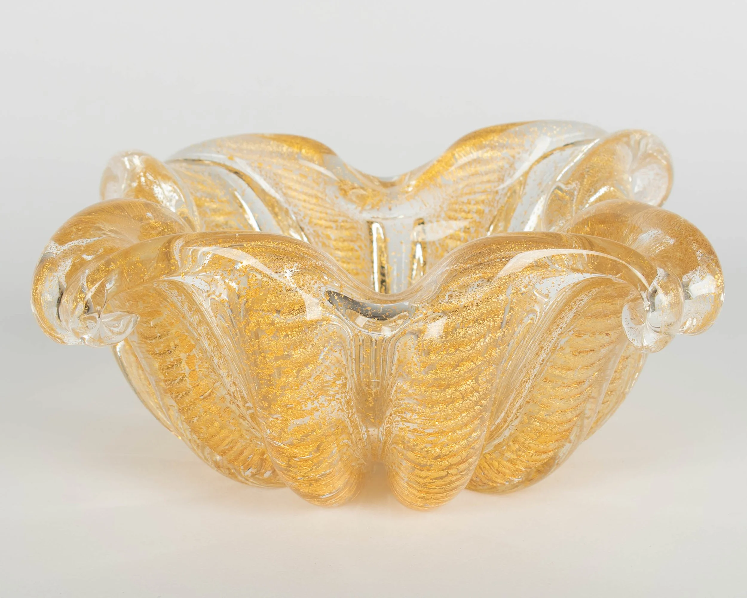 Murano Glass Bowl by Barovier & Toso