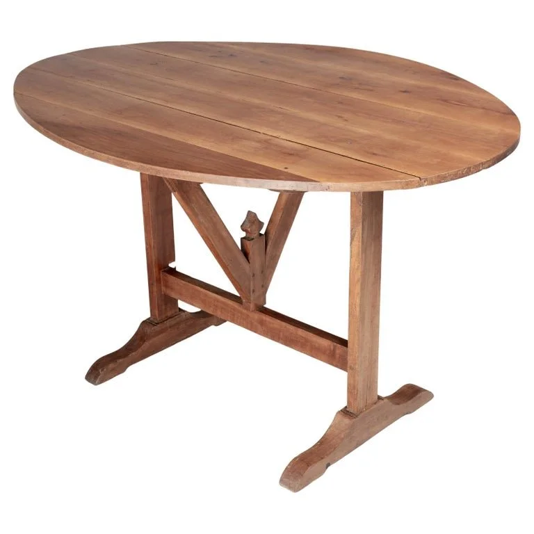 French Wine Tasting Tilt Top Table