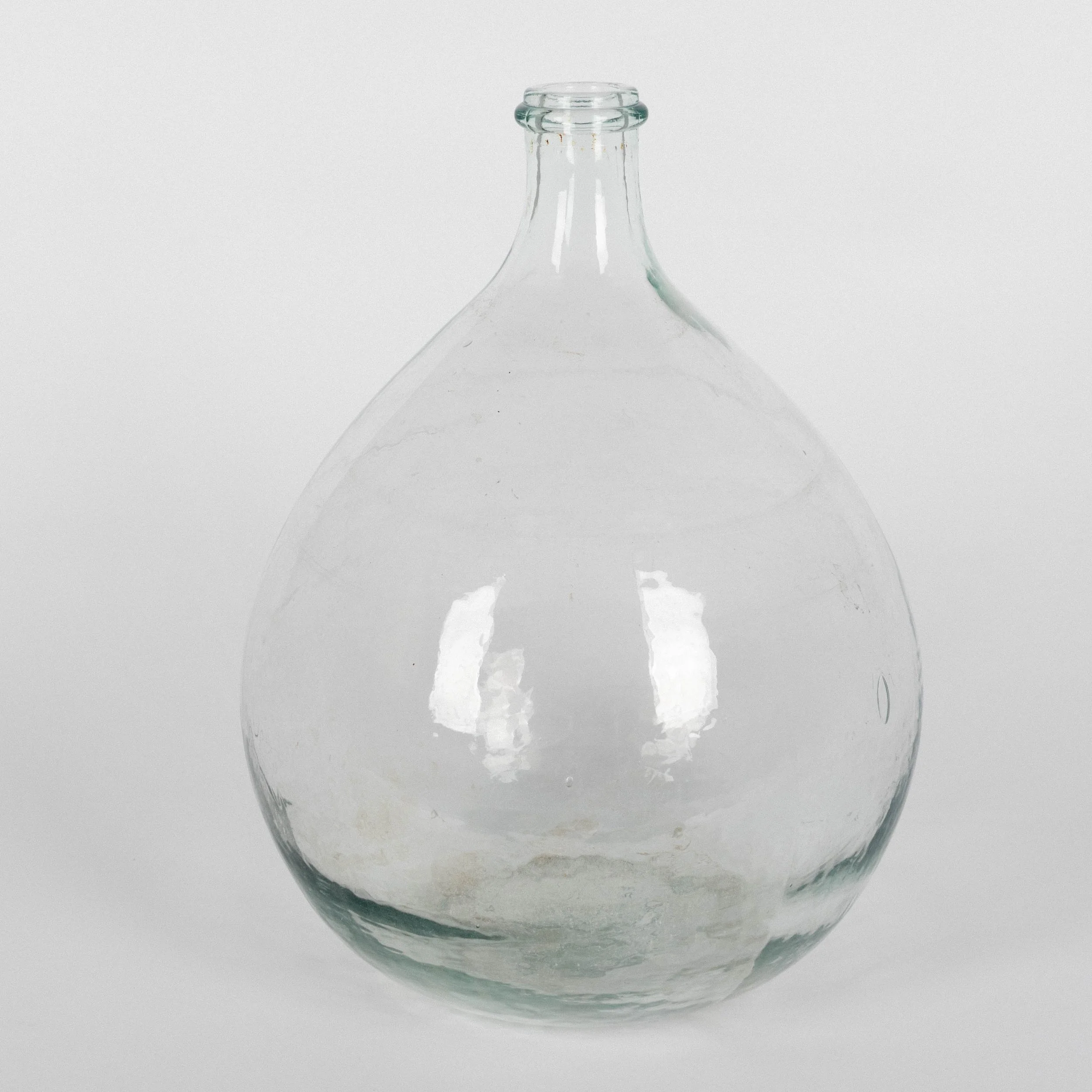 Vintage Blown Glass Demijohn Bottles