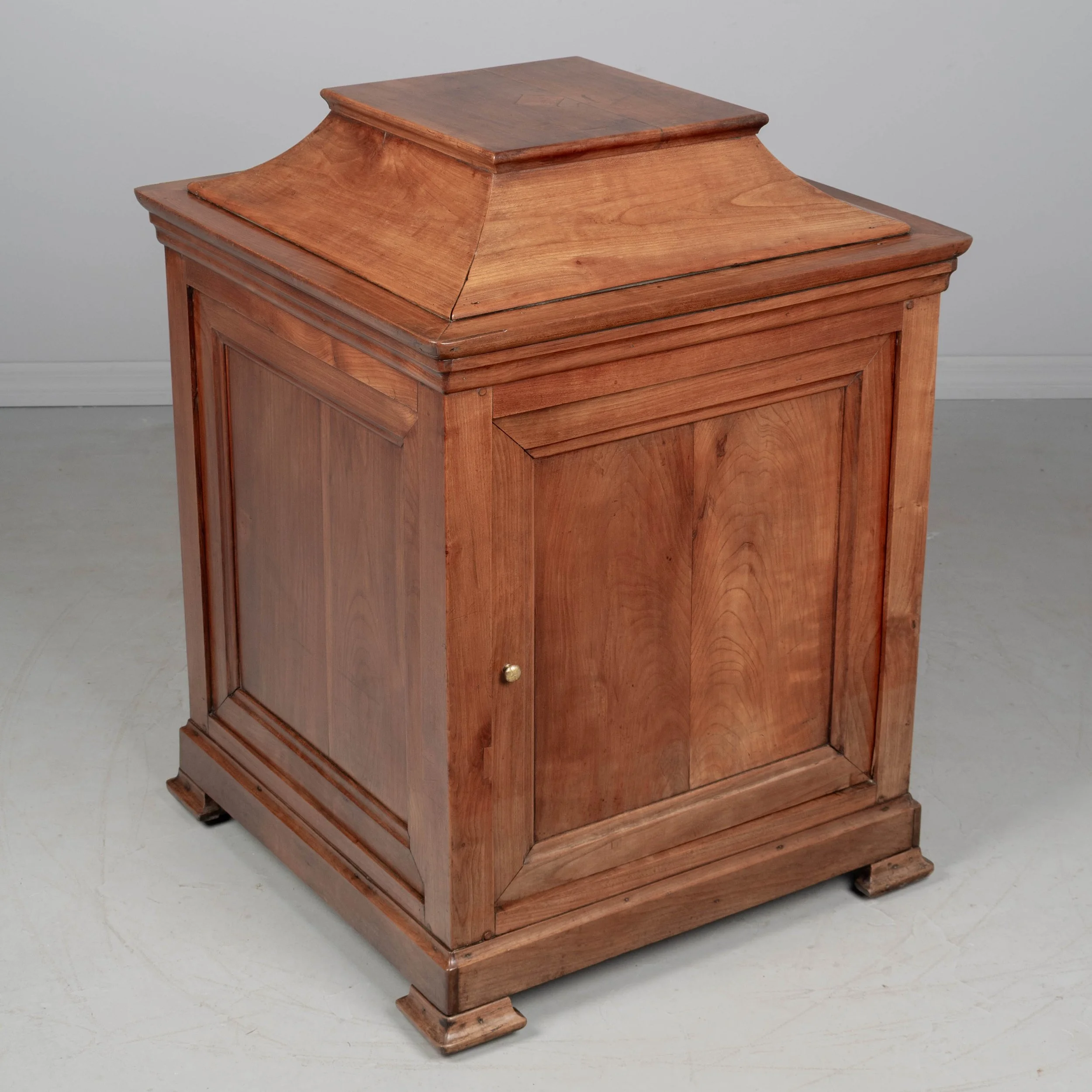 19th Century Louis Philippe French Pedestal Cabinet