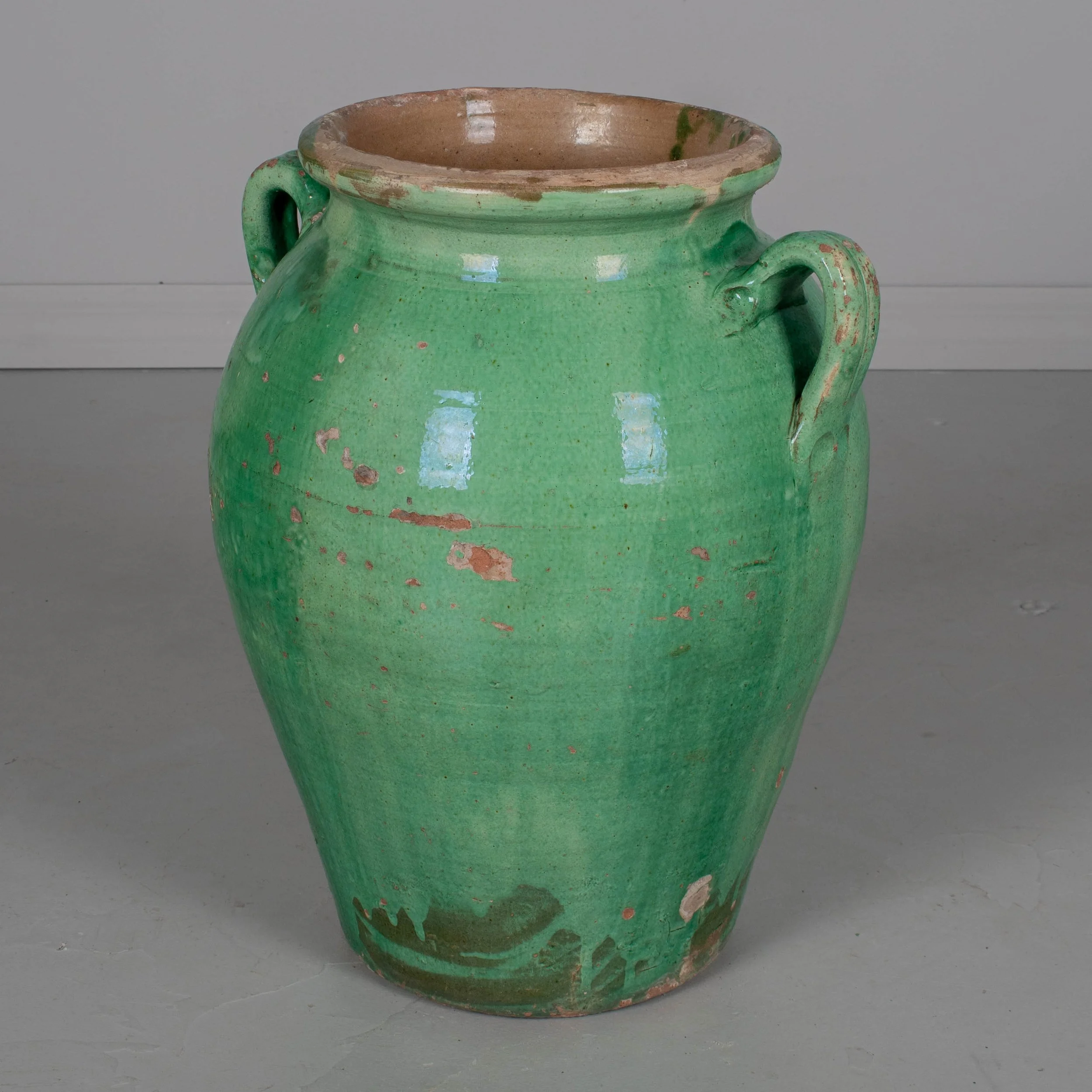 Large 19th Century French Pottery Jar or Planter