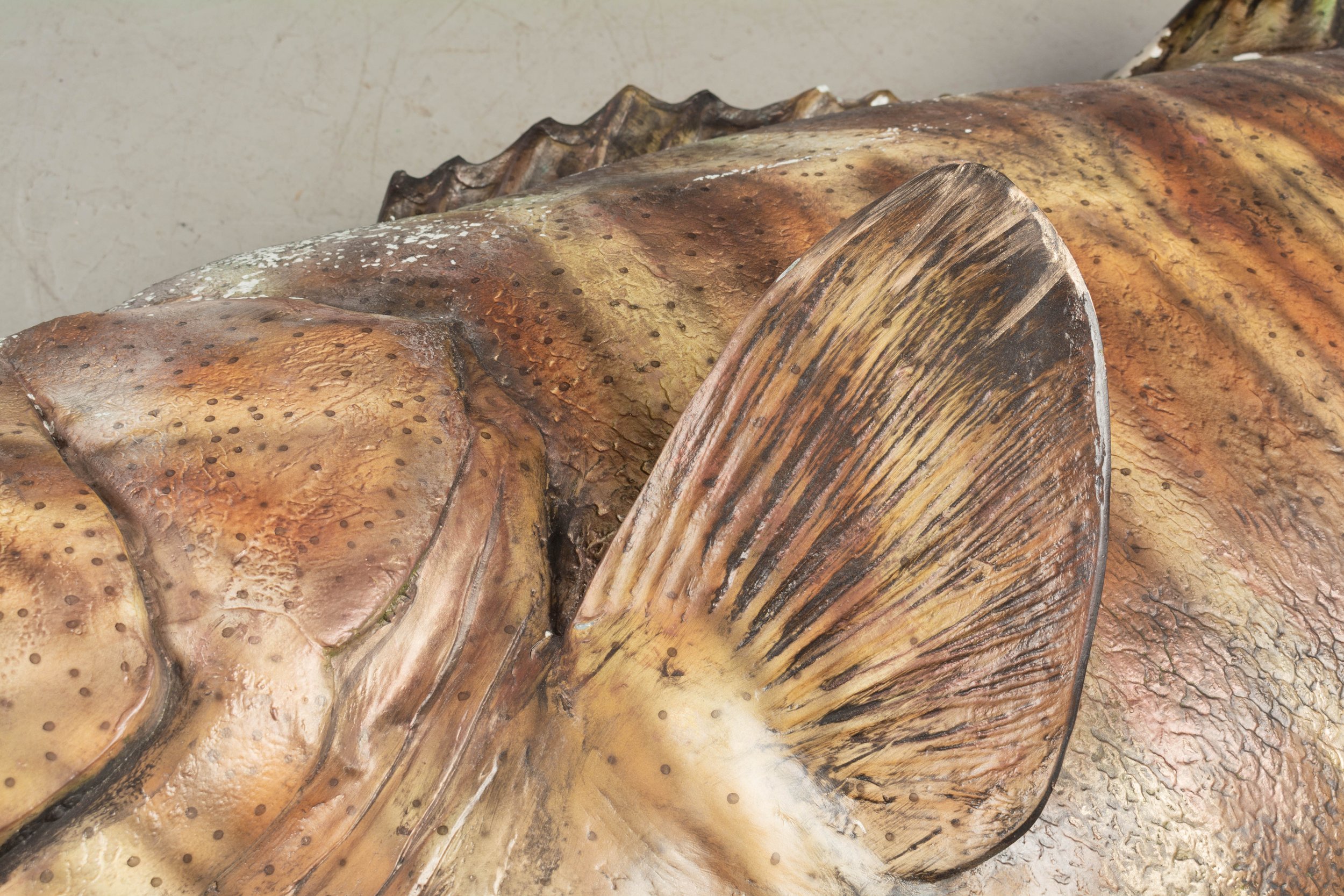 Large Wall Hanging Fish Sculpture