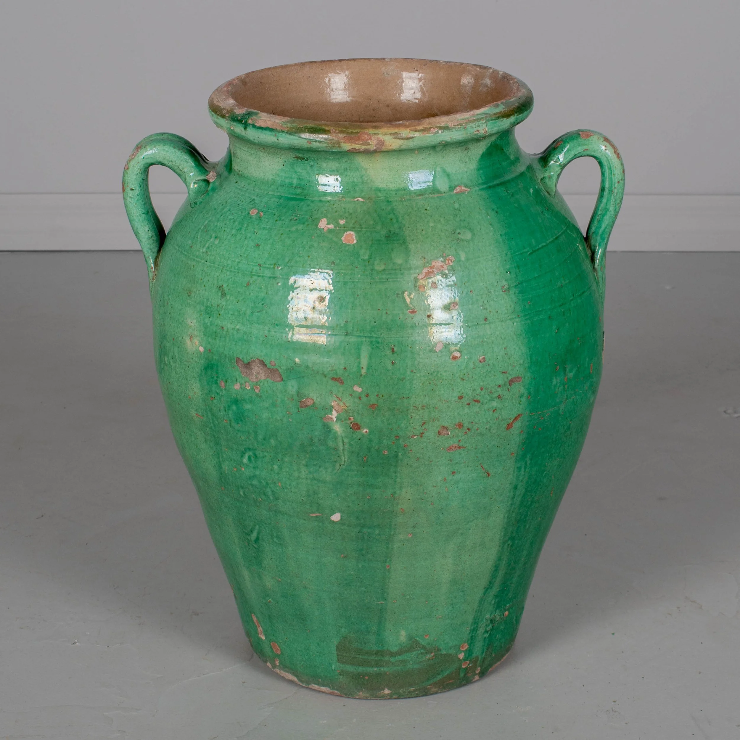 Large 19th Century French Pottery Jar or Planter
