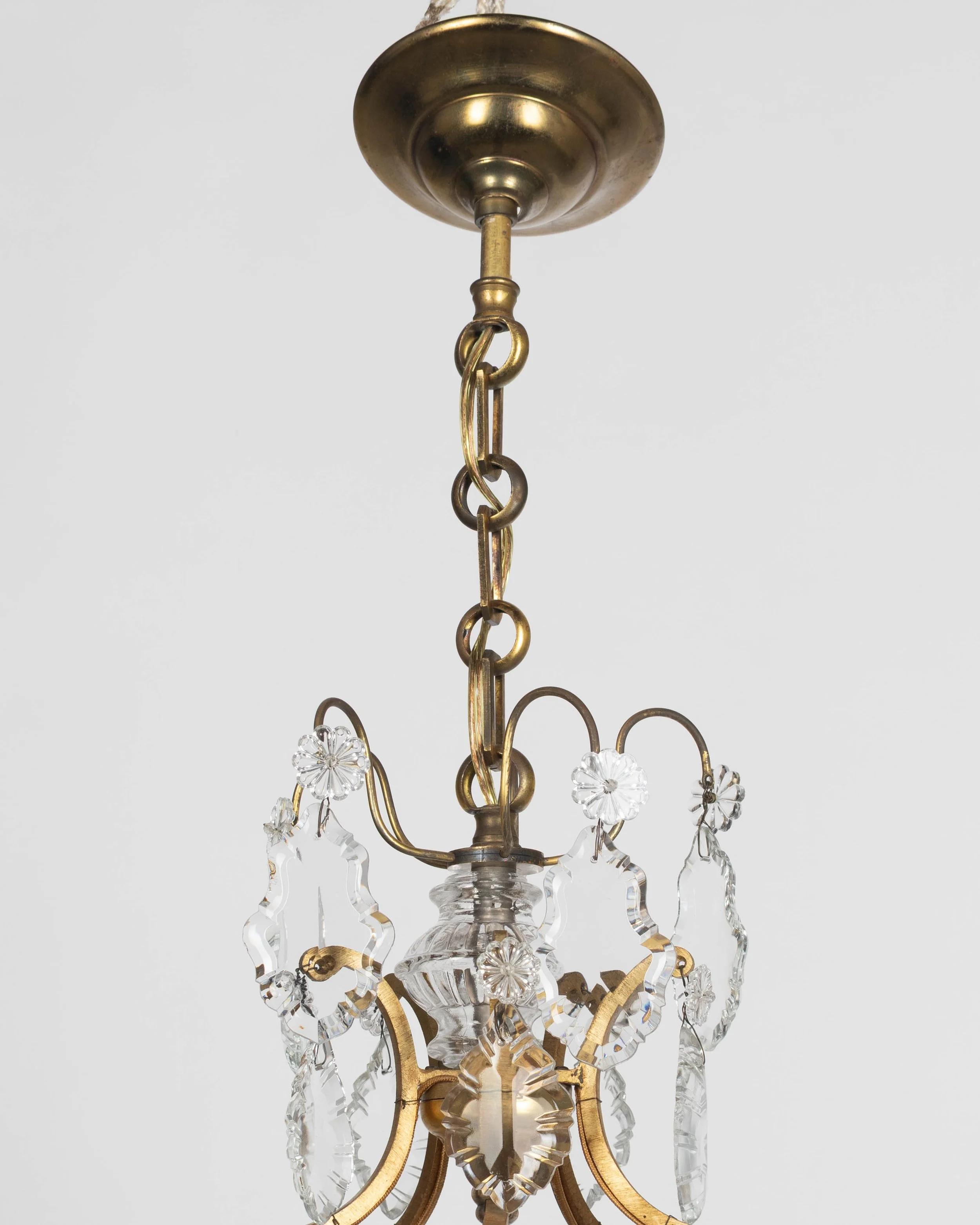 French Louis XV Style Crystal Chandelier