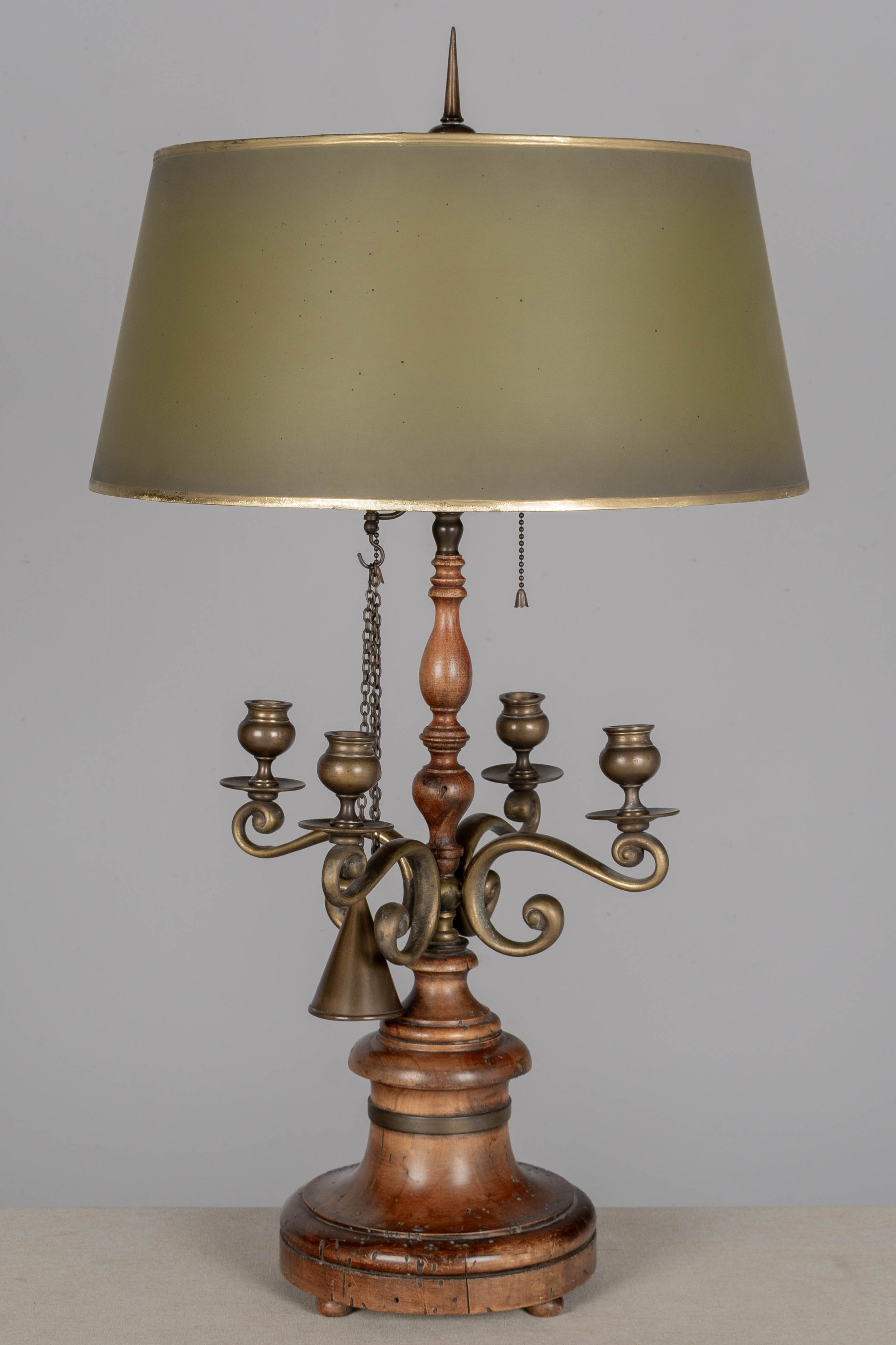 Vintage Italian Bouillotte Lamp by Chapman