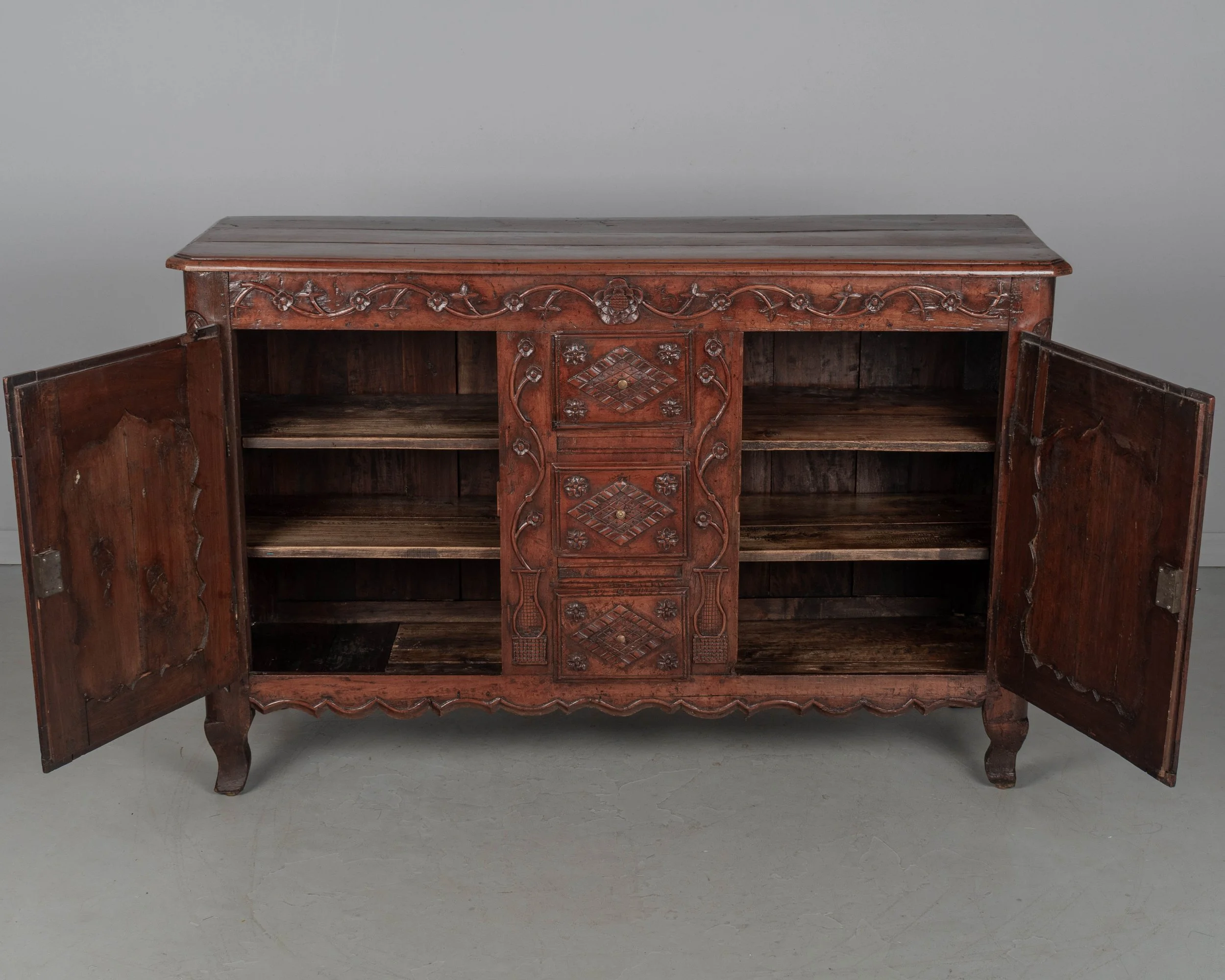 18th Century Country French Enfilade or Sideboard