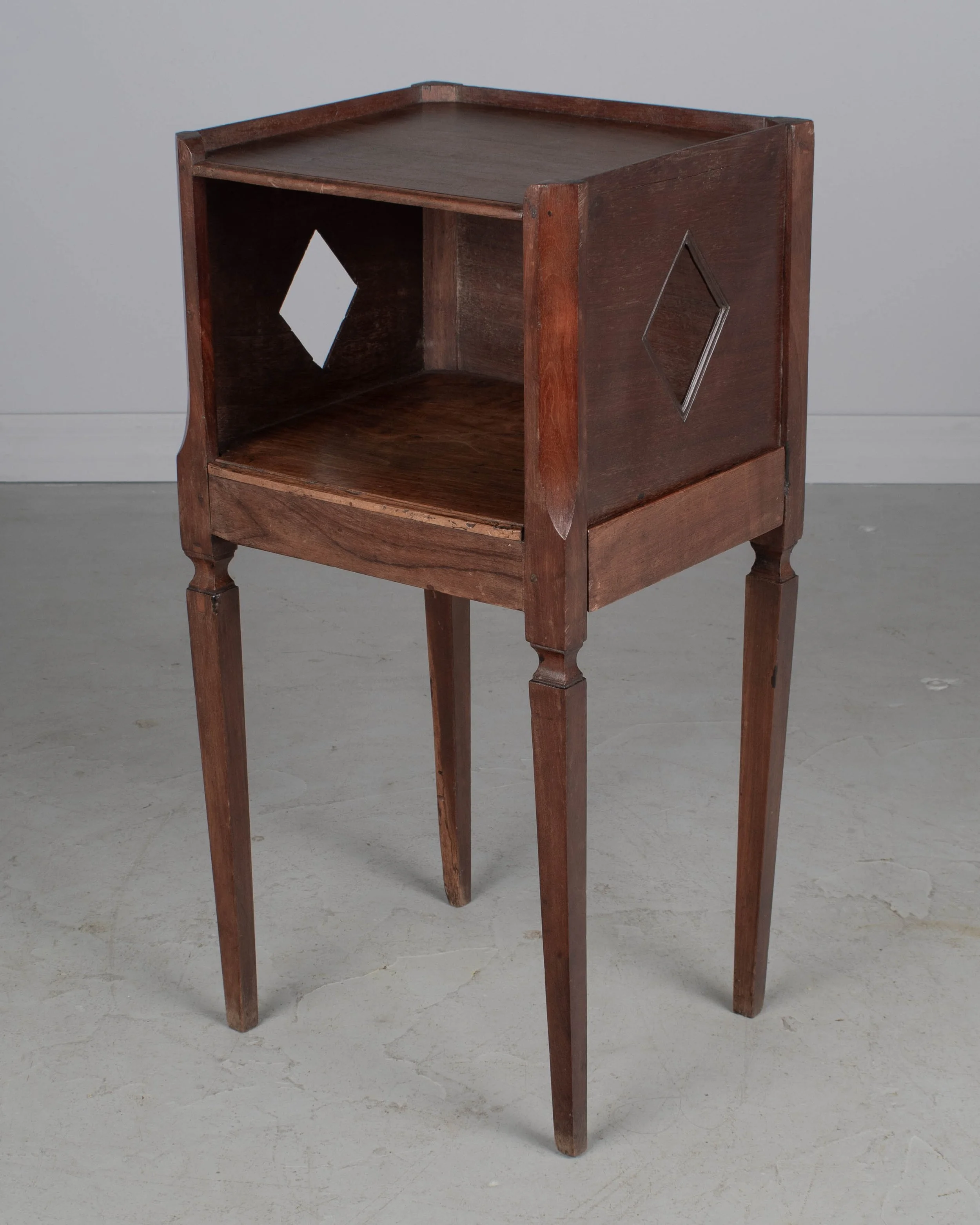 French Country Mahogany Side Table