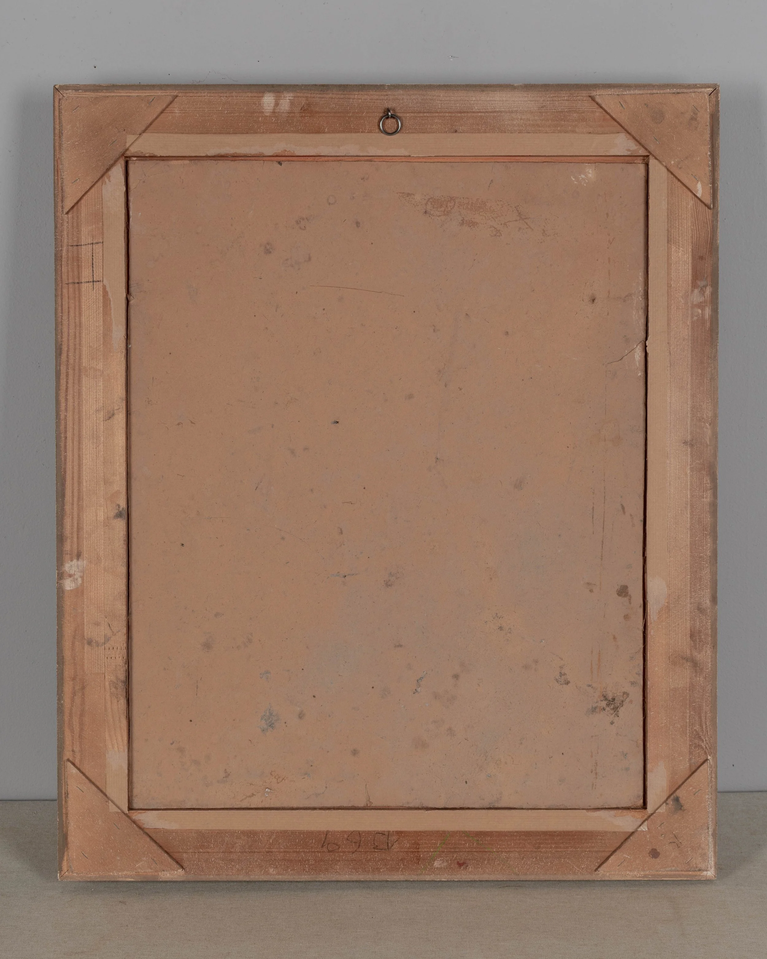 Mid-Century Floral Still Life With Poppies Painting