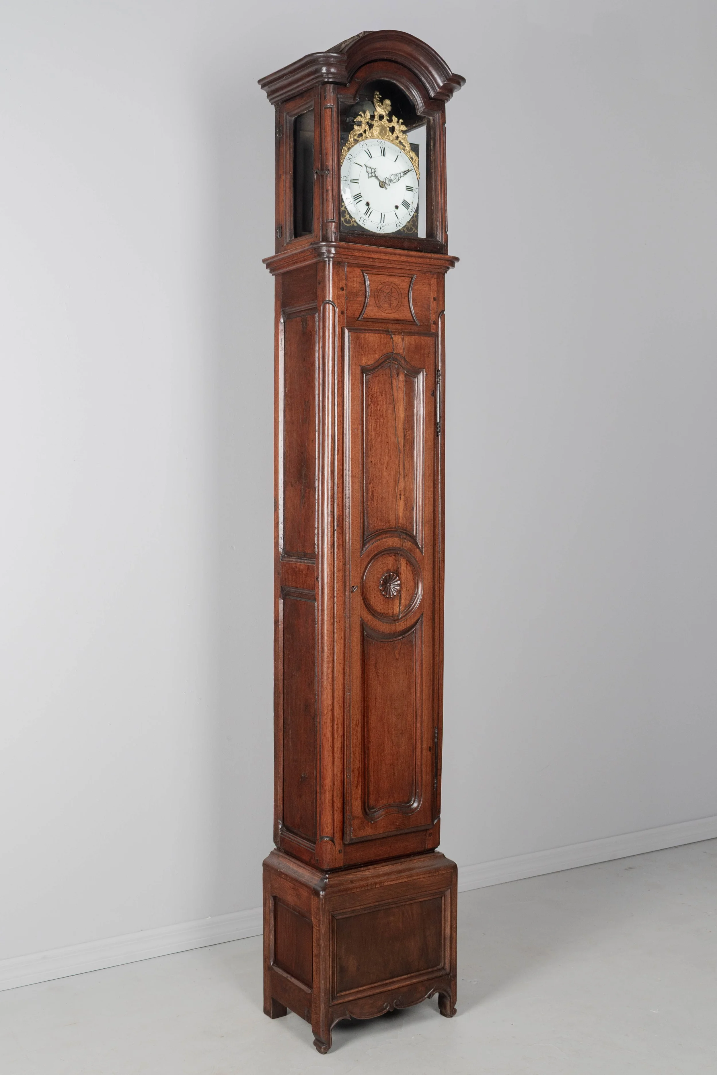 19th Century Louis XV Style French Tall Case Clock